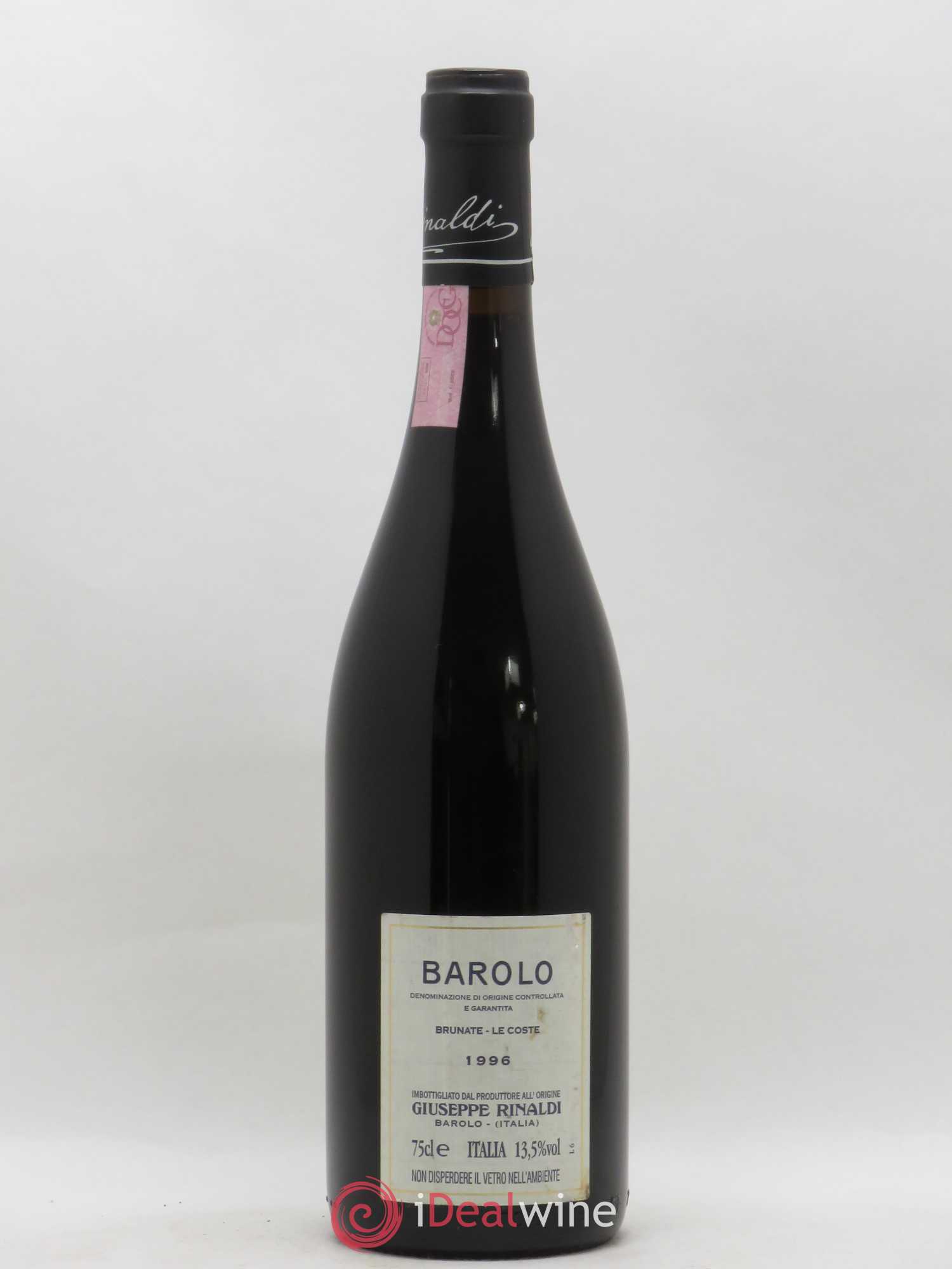Barolo DOCG Brunate Le Coste Giuseppe Rinaldi 1996 - Lot de 1 bouteille - 1