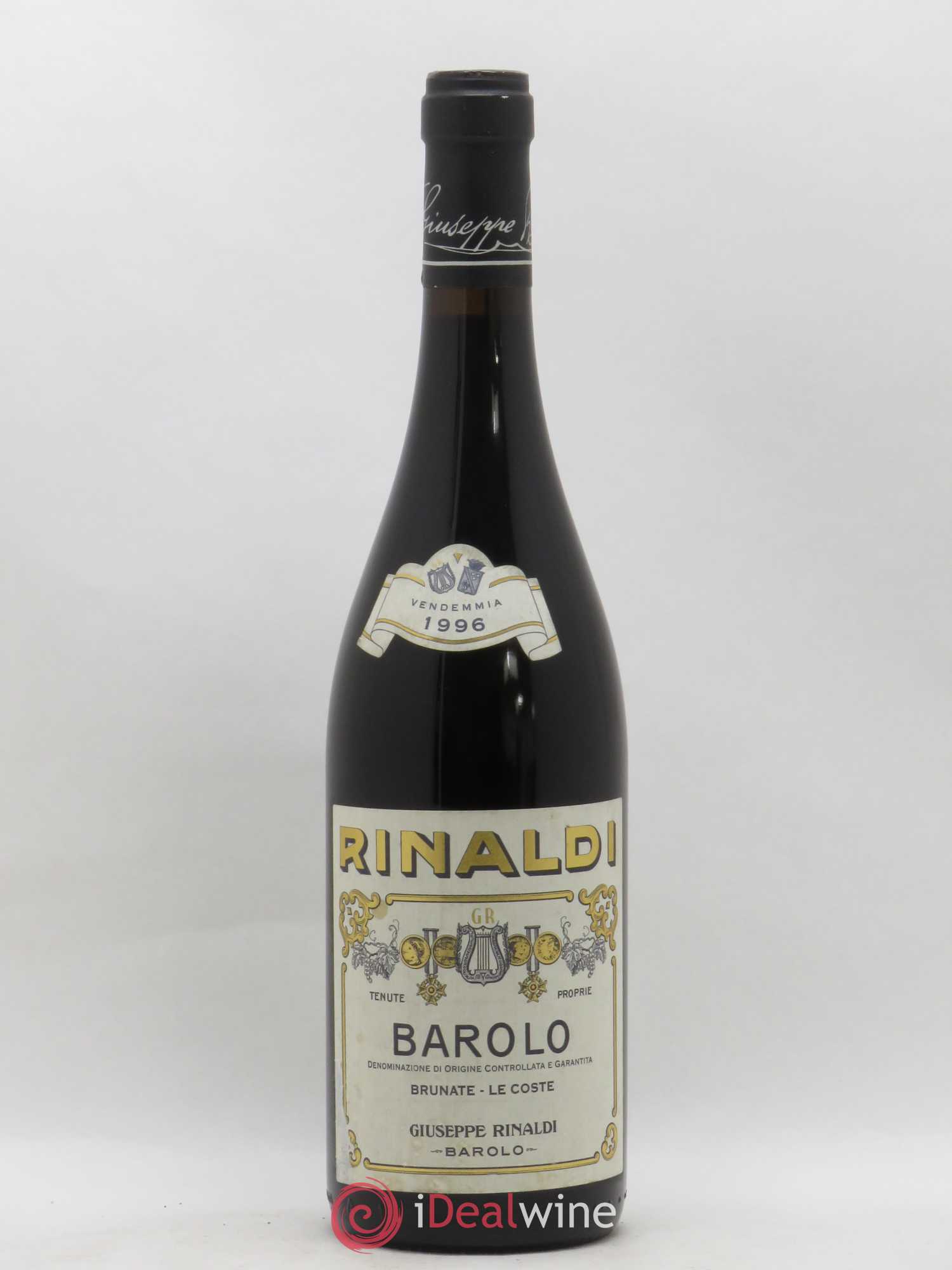 Barolo DOCG Brunate Le Coste Giuseppe Rinaldi 1996 - Lot de 1 bouteille - 0