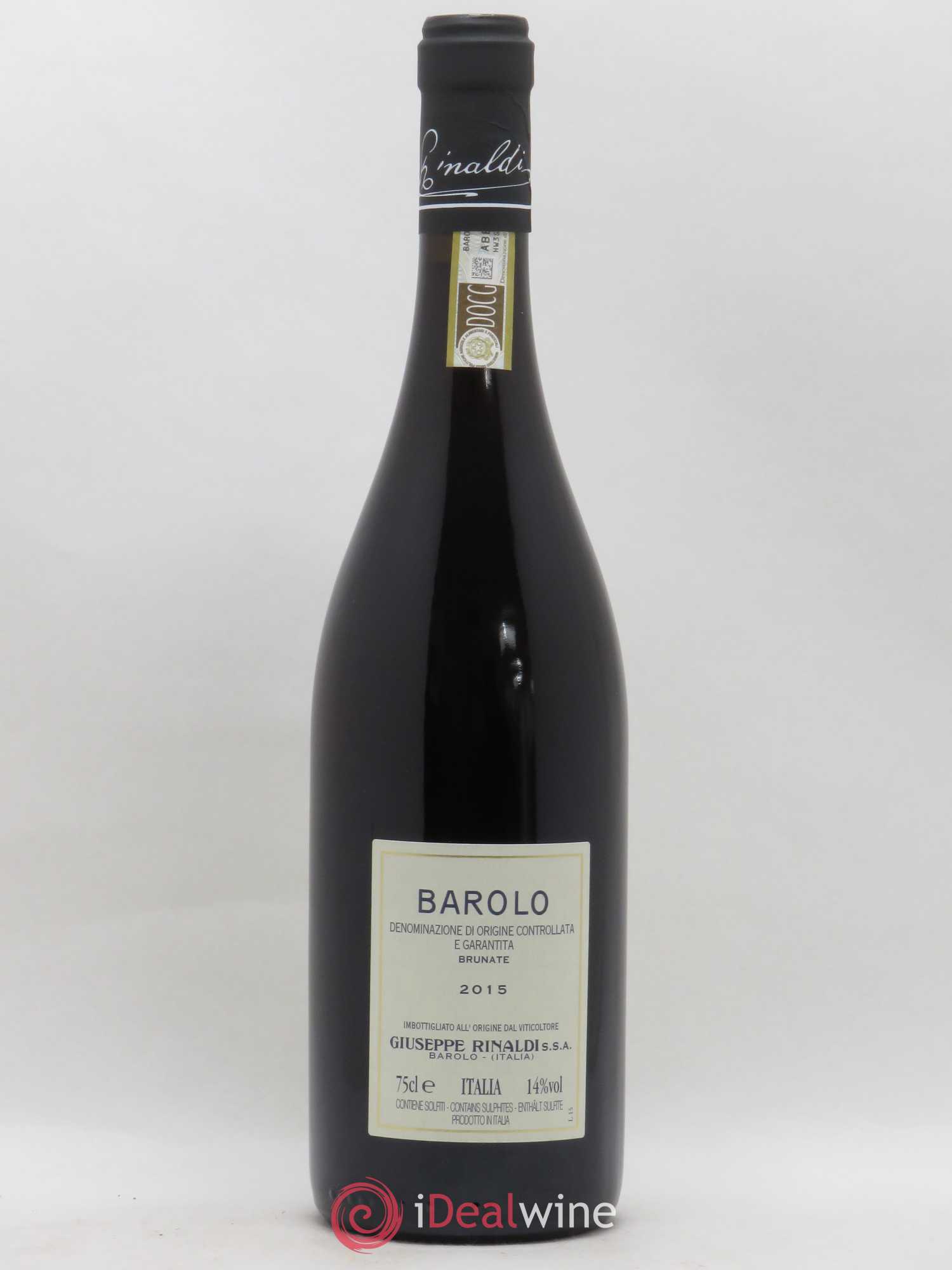 Barolo DOCG Brunate Giuseppe Rinaldi 2015 - Posten von 1 Flasche - 1