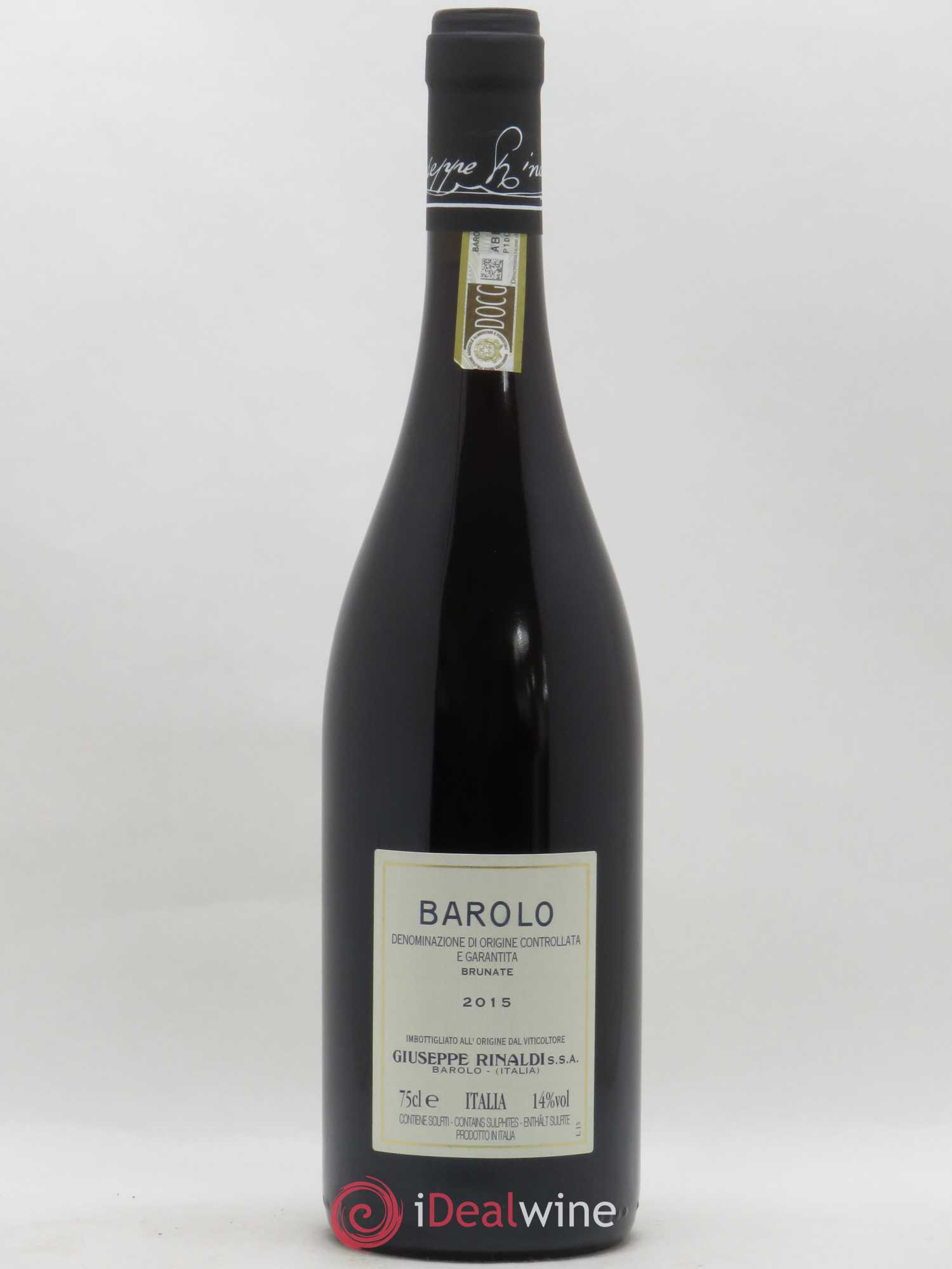 Barolo DOCG Brunate Giuseppe Rinaldi 2015 - Lot de 1 bouteille - 1