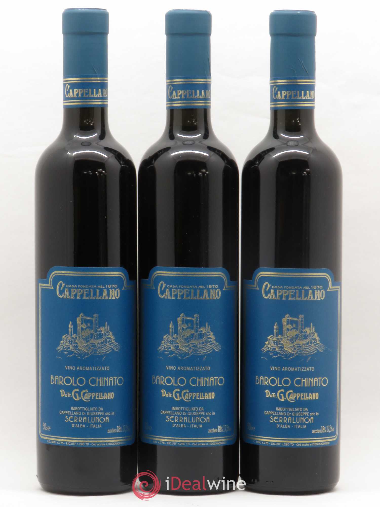 Barolo DOCG Chinato Vino Aromatizzato Cappellano 50cl - Lot de 6 bouteilles - 2