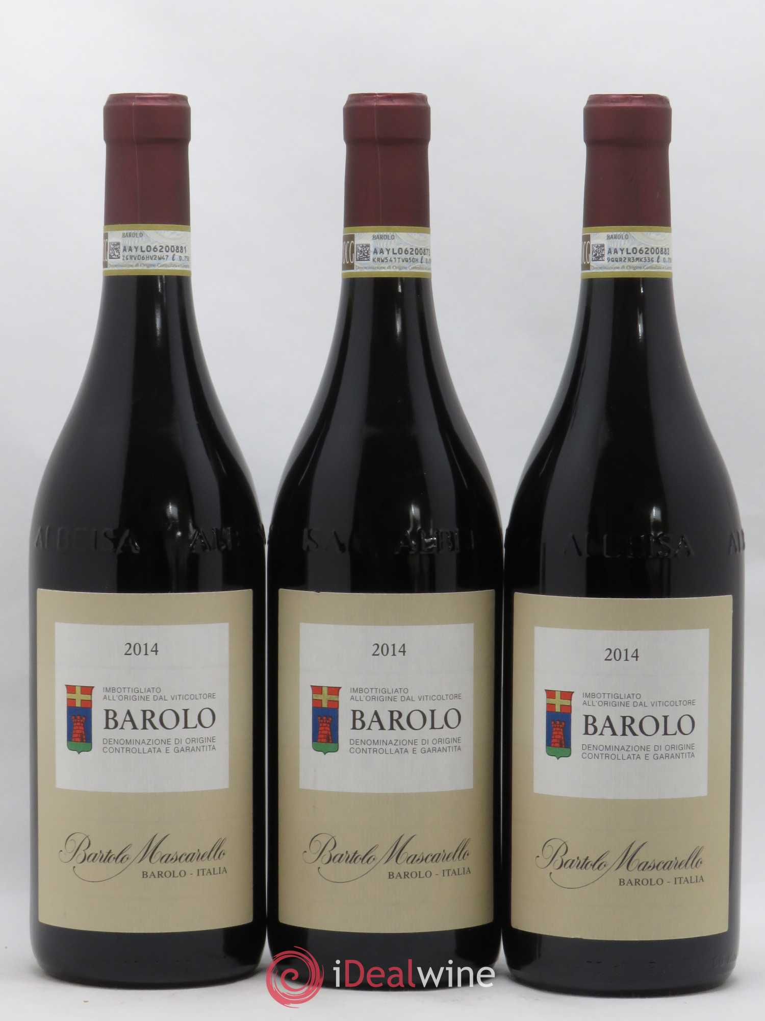 Barolo DOCG Bartolo Mascarello 2014 - Lot de 3 bouteilles - 0