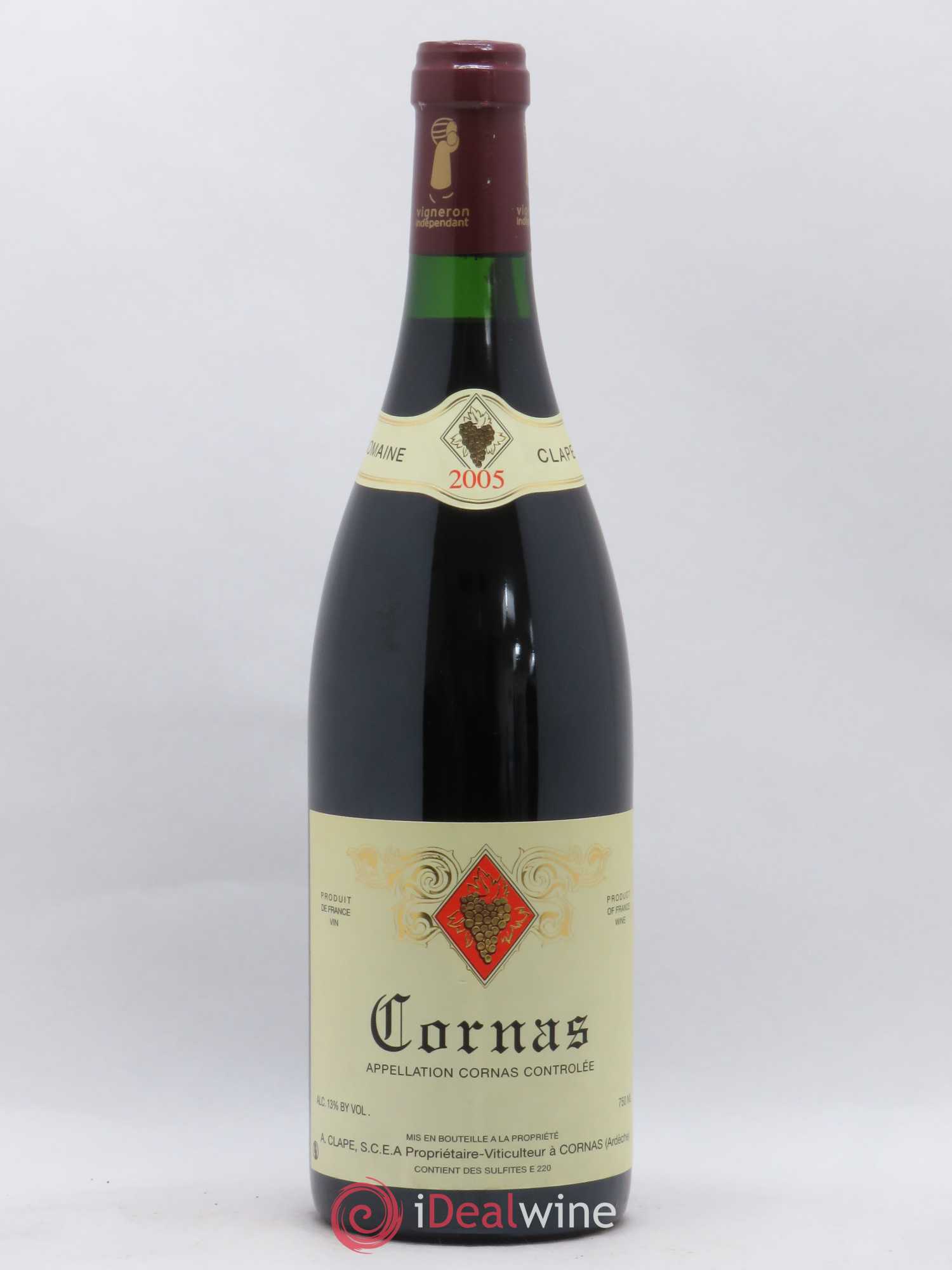 Cornas Auguste Clape 2005 - Lot de 1 bouteille - 0