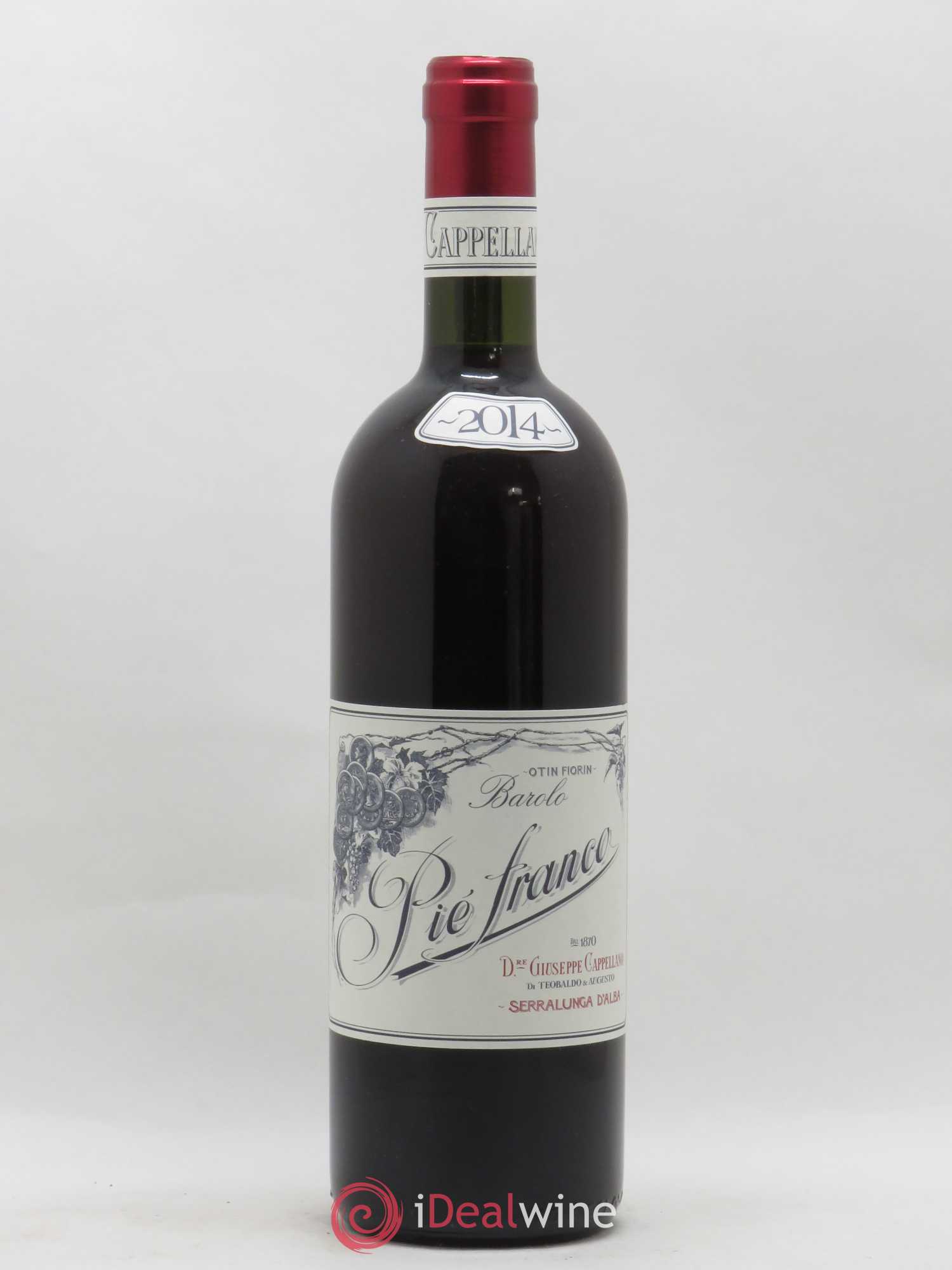 Barolo DOCG Pie Franco Cappellano 2014 - Lotto di 1 bottiglia - 0