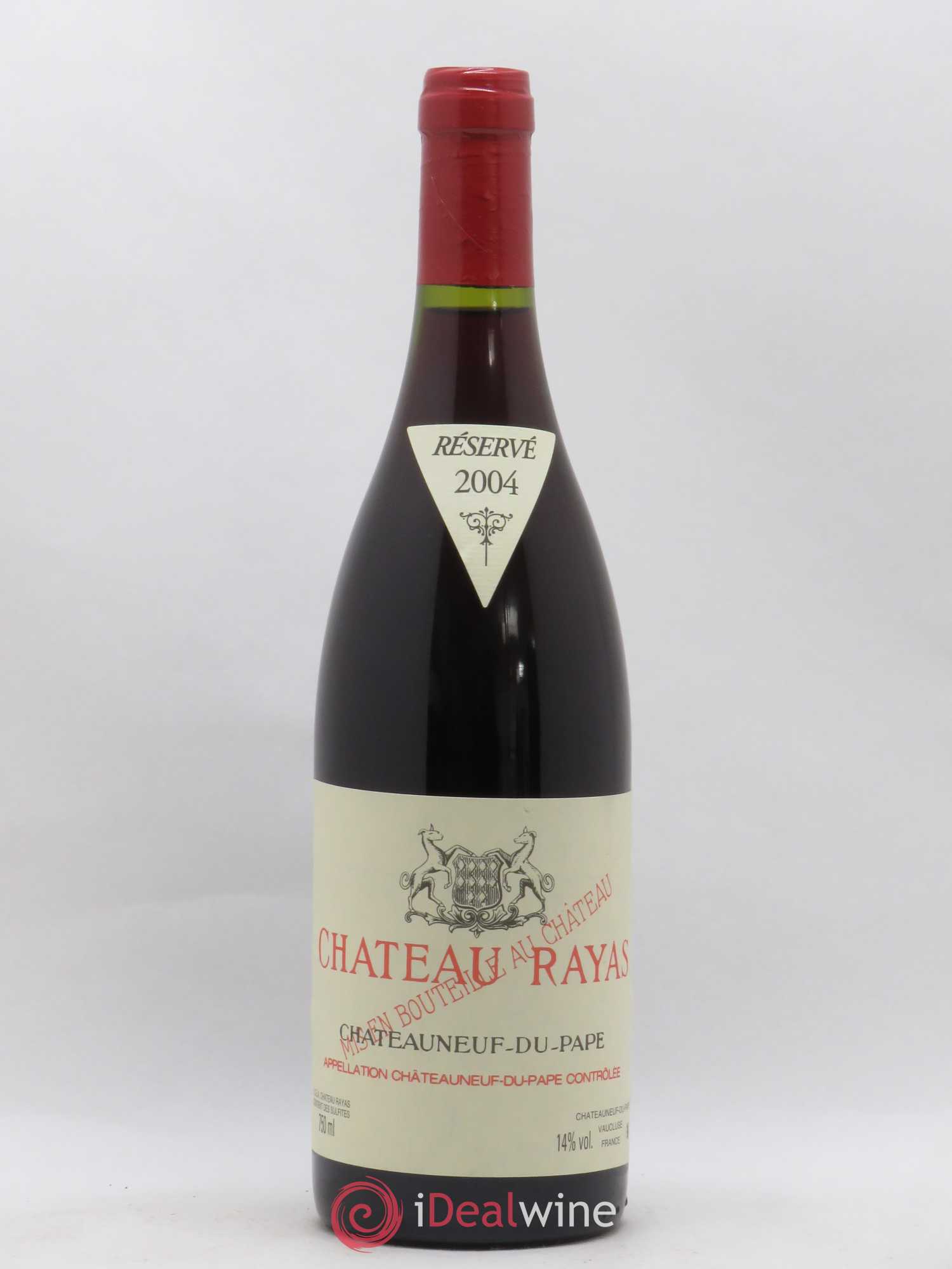 Châteauneuf-du-Pape Château Rayas Emmanuel Reynaud 2004 - Lot de 1 bouteille - 0