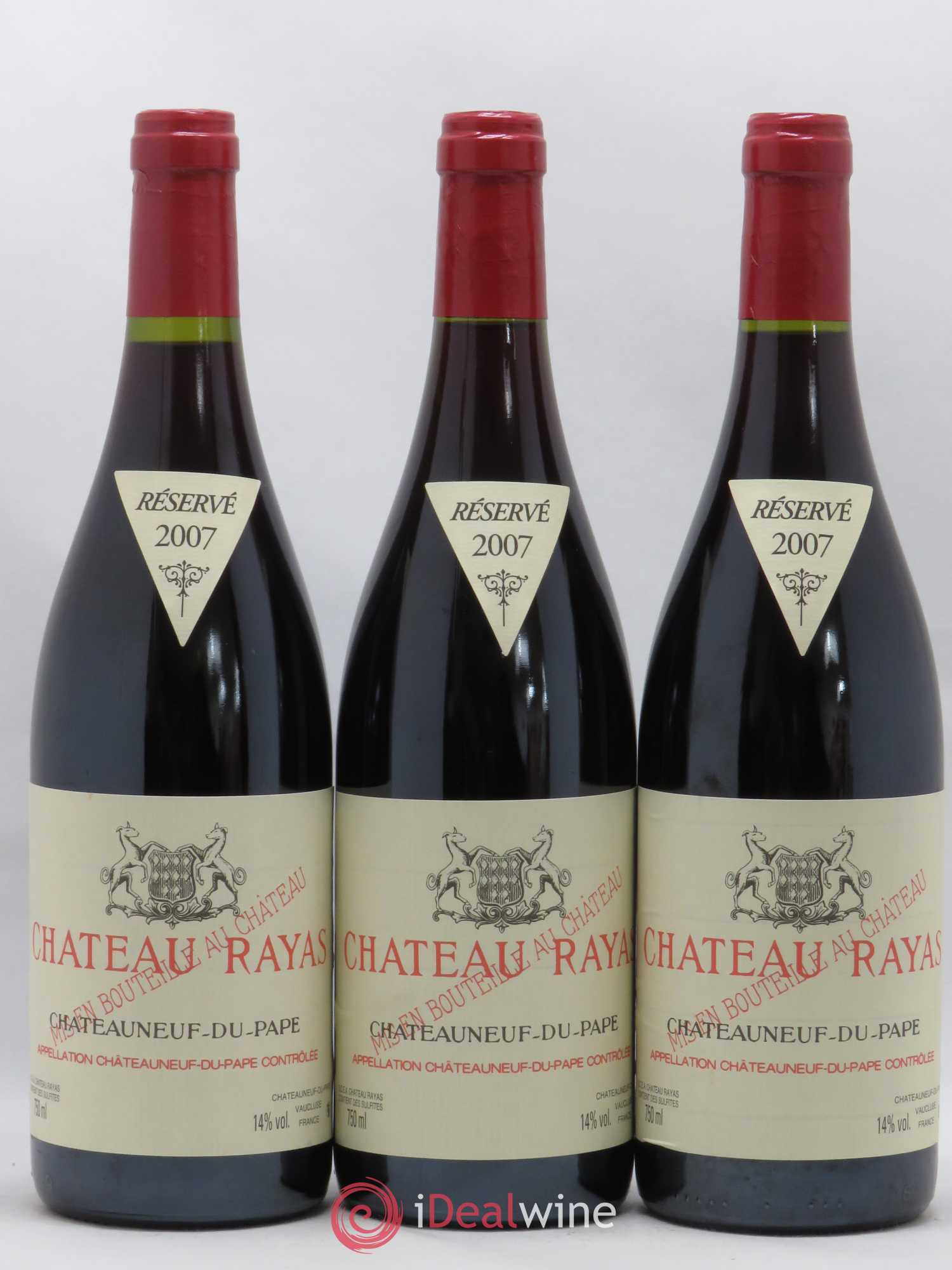 Châteauneuf-du-Pape Château Rayas Emmanuel Reynaud 2007 - Lot de 6 bouteilles - 2
