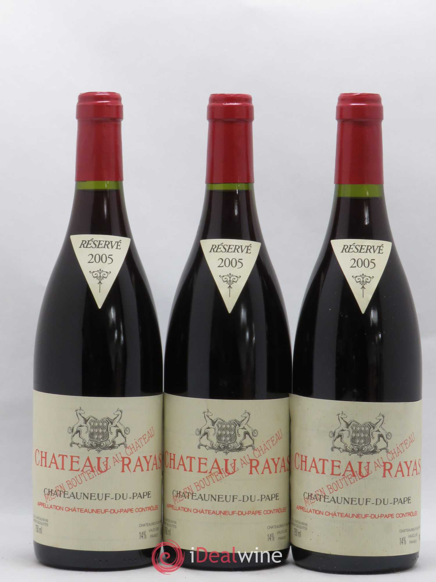 Châteauneuf-du-Pape Château Rayas Emmanuel Reynaud 2005 - Lot de 6 bouteilles - 1