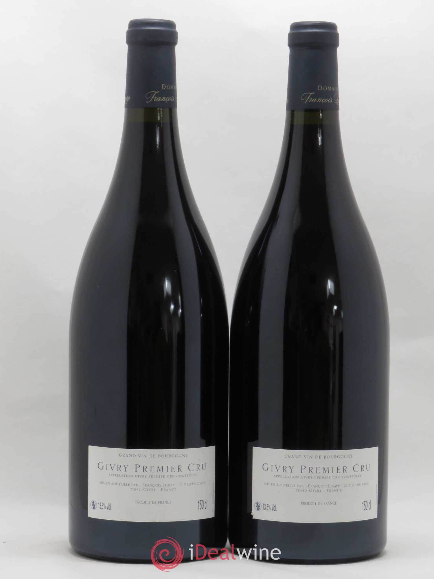 Givry 1er Cru Clos Jus François Lumpp (Domaine) 2015 - Posten von 2 Magnum - 1