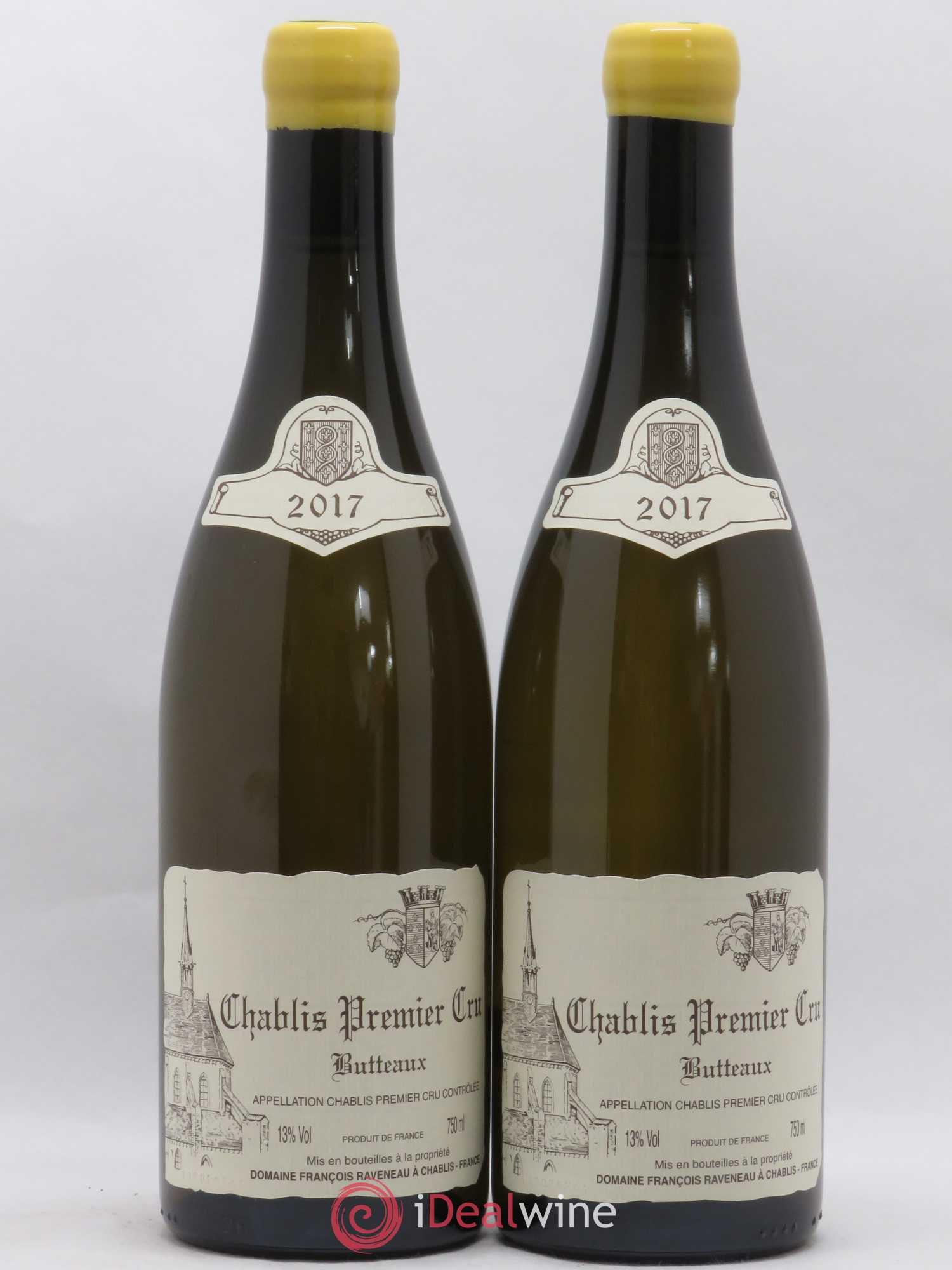 Chablis 1er Cru Butteaux Raveneau (Domaine) 2017 - Lot de 2 bouteilles - 0