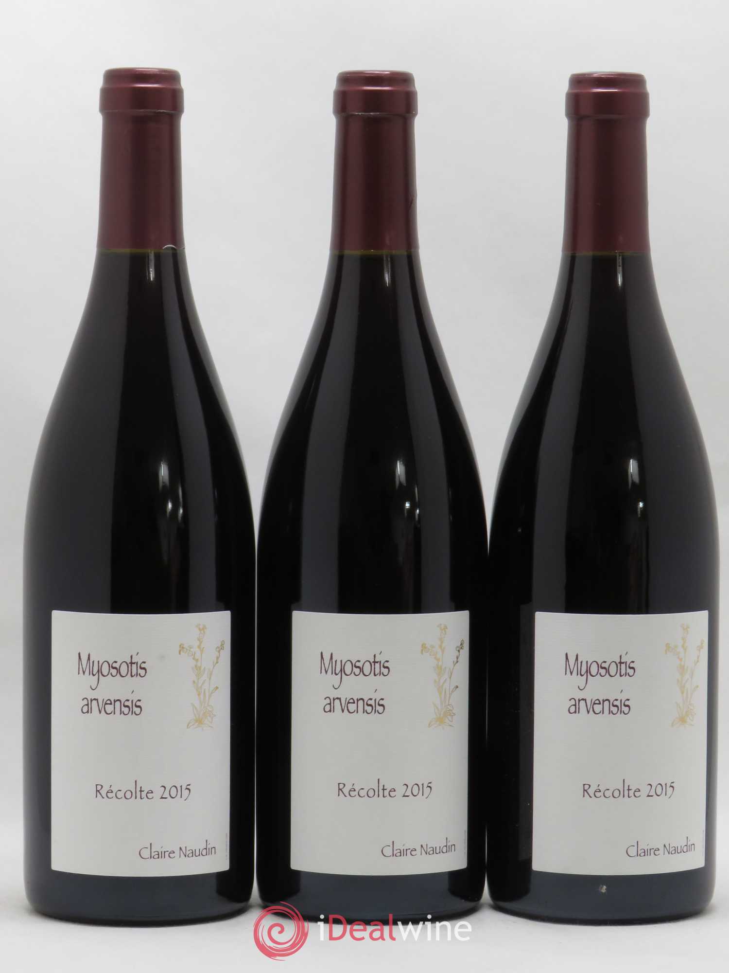 Hautes-Côtes de Nuits Myosotis Arvensis Naudin-Ferrand (Domaine) 2015 - Lotto di 3 bottiglie - 0