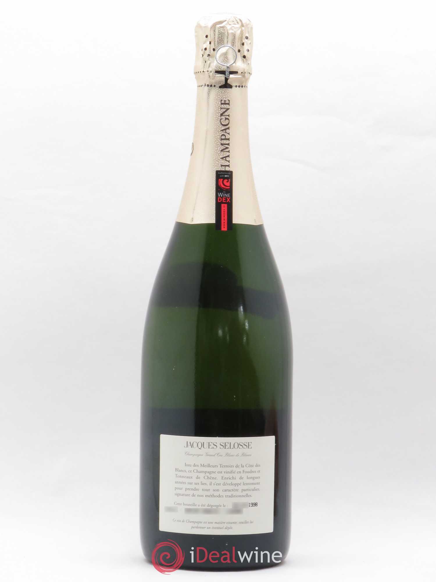 Blanc de Blancs Millésimé Jacques Selosse Brut 1988 - Lot de 1 bouteille - 1