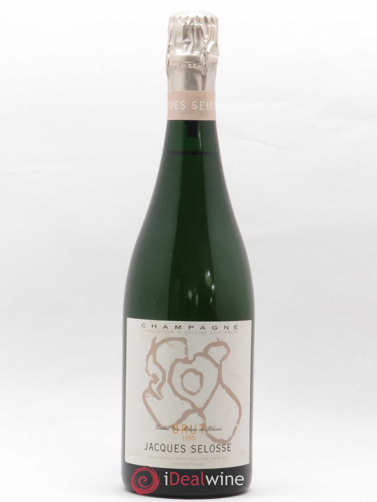 Blanc de Blancs Millésimé Jacques Selosse Brut 1995 - Lot de 1 bouteille - 0