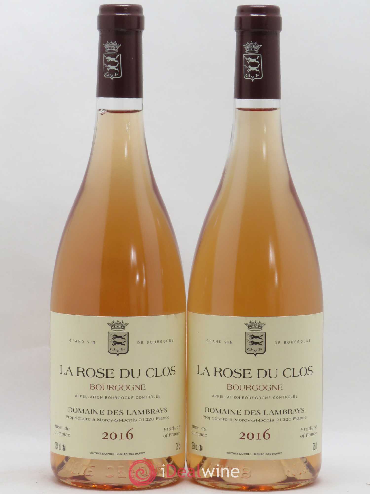 Bourgogne La Rose du Clos Domaine des Lambrays 2016 - Lot de 2 bouteilles - 0