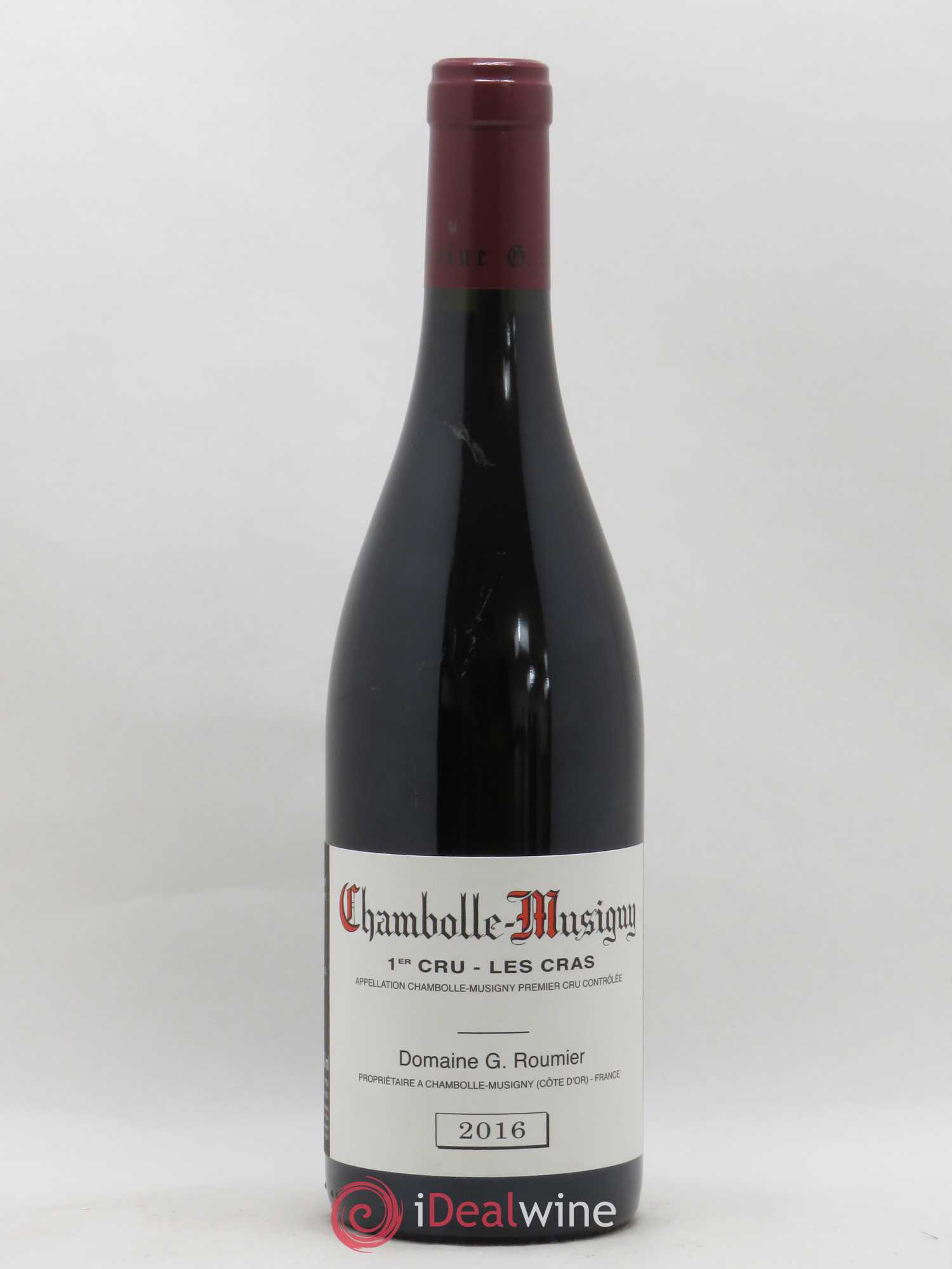 Chambolle-Musigny 1er Cru Les Cras Georges Roumier (Domaine) 2016 - Lot de 1 bouteille - 0