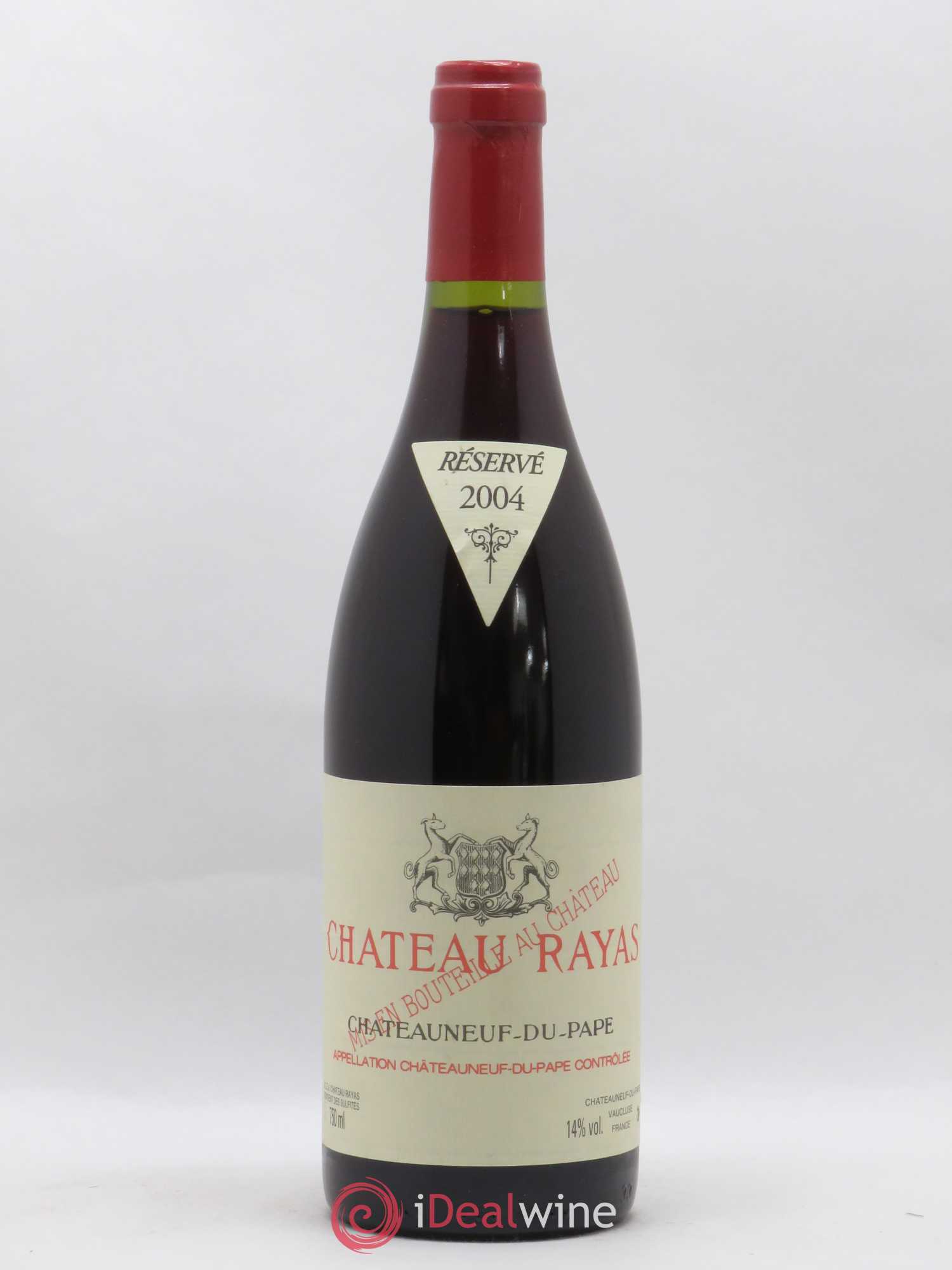 Châteauneuf-du-Pape Château Rayas Emmanuel Reynaud 2004 - Lot de 1 bouteille - 0