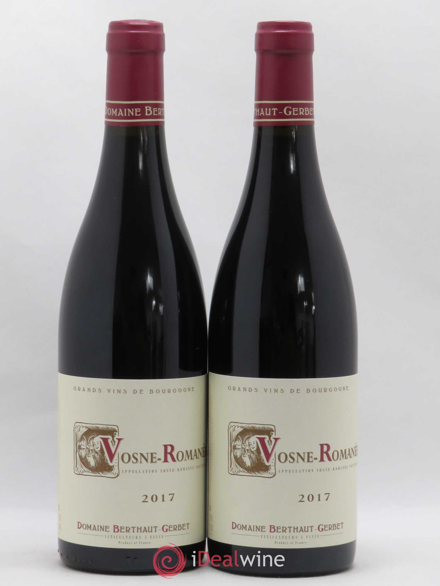 Vosne-Romanée Berthaut Gerbet (Domaine) 2017 - Lot de 2 bouteilles - 0