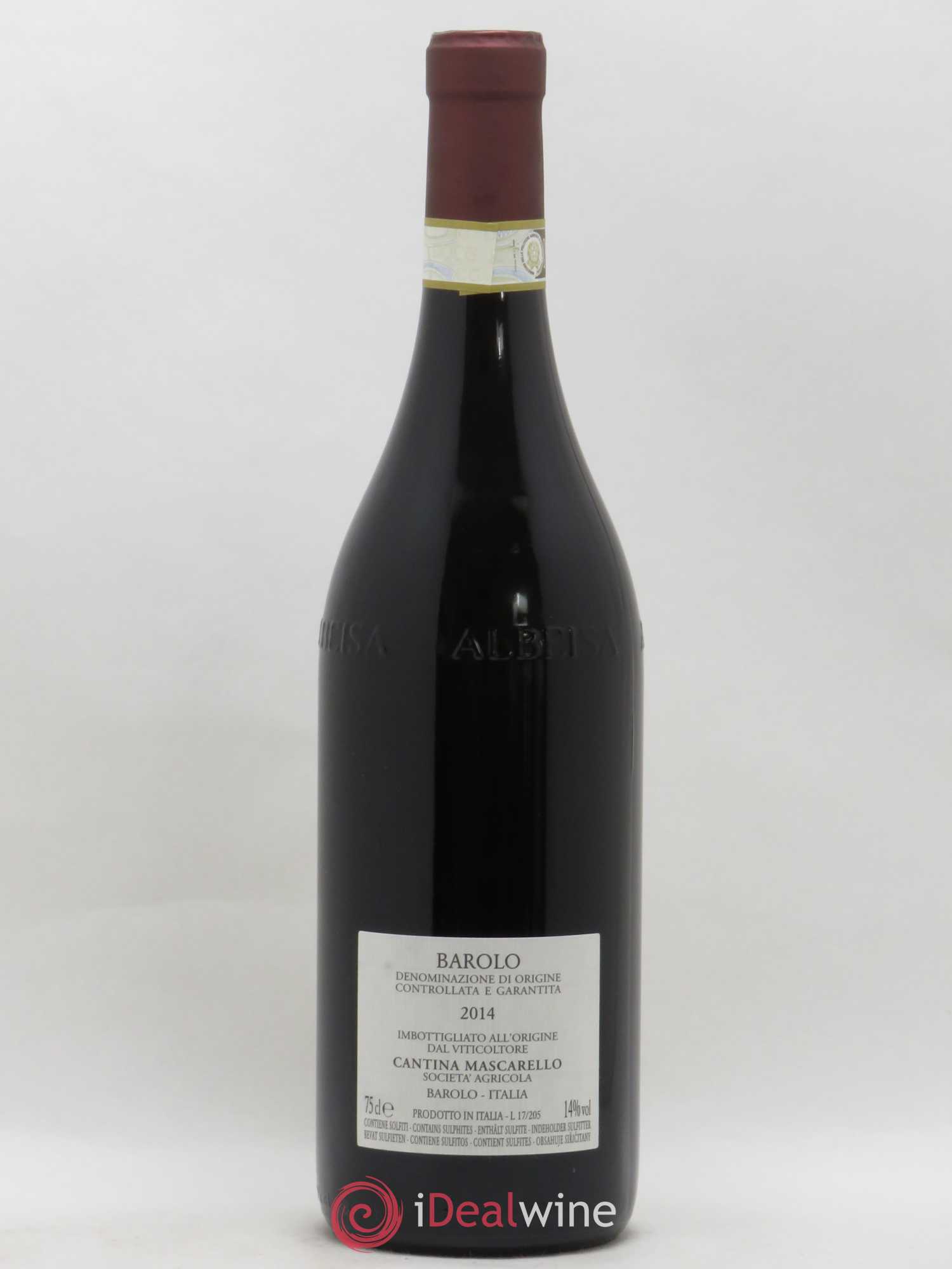 Barolo DOCG Bartolo Mascarello 2014 - Lot de 1 bouteille - 1