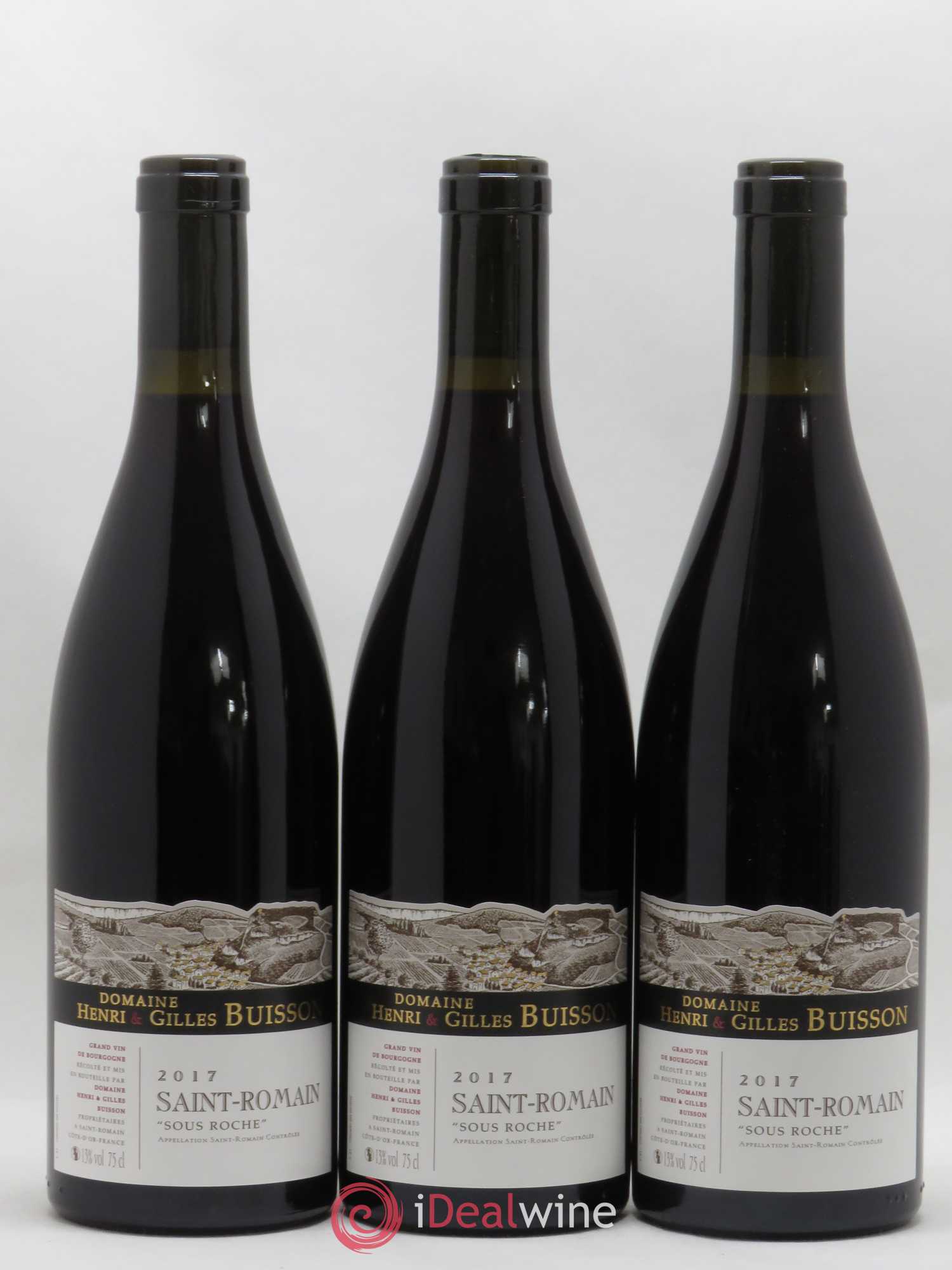 Saint-Romain Sous Roche Henri et Gilles Buisson (Domaine) 2017 - Lot de 3 bouteilles - 0