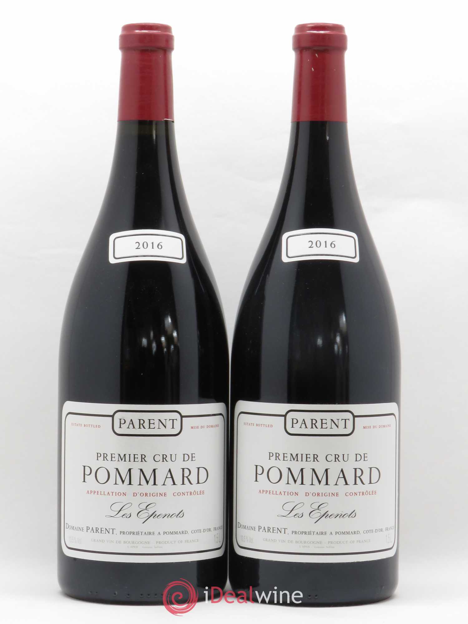 Pommard 1er Cru Les Epenots Parent (Domaine) 2016 - Lot de 2 magnums - 0
