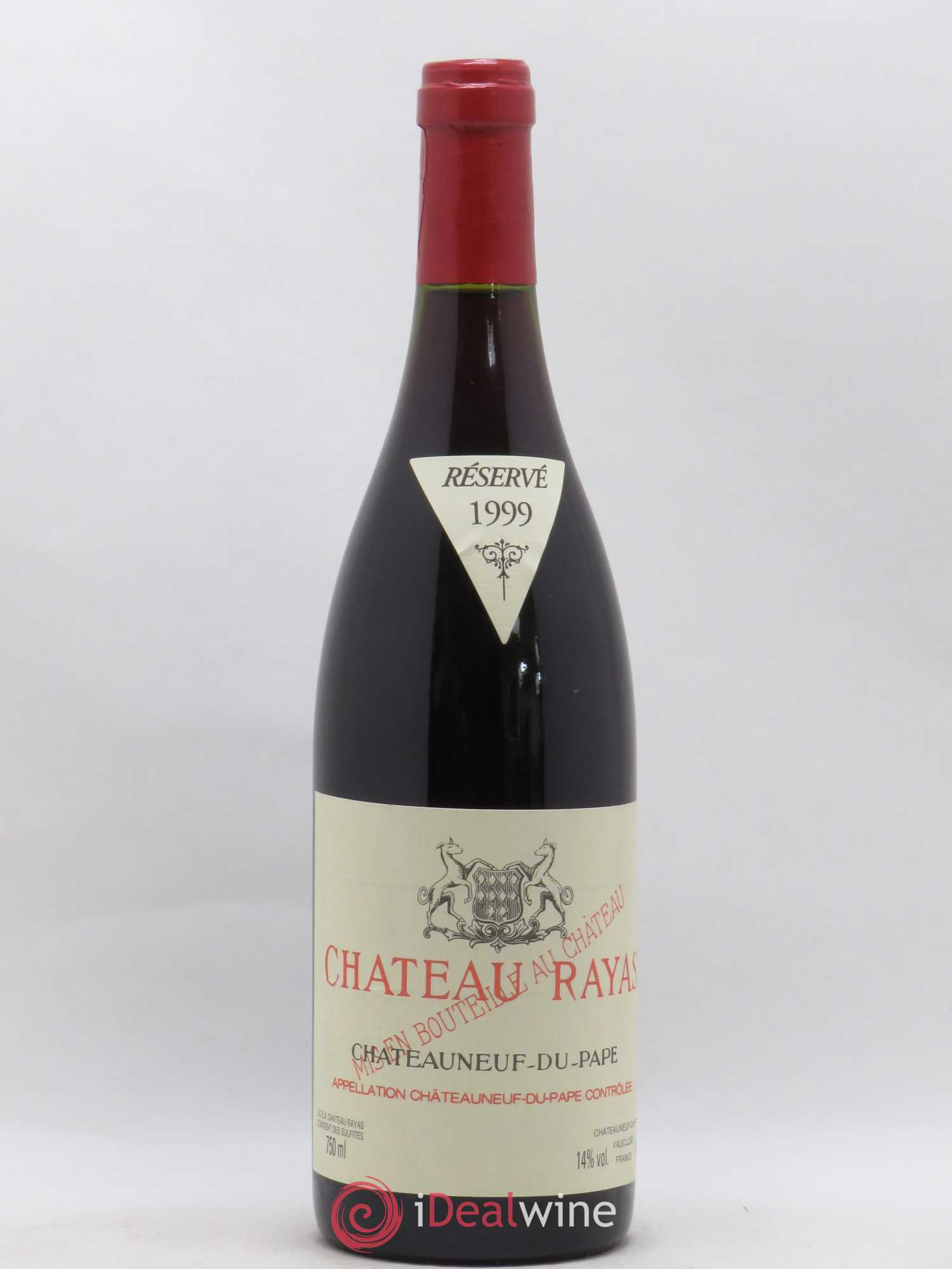 Châteauneuf-du-Pape Château Rayas Emmanuel Reynaud 1999 - Lot de 1 bouteille - 0