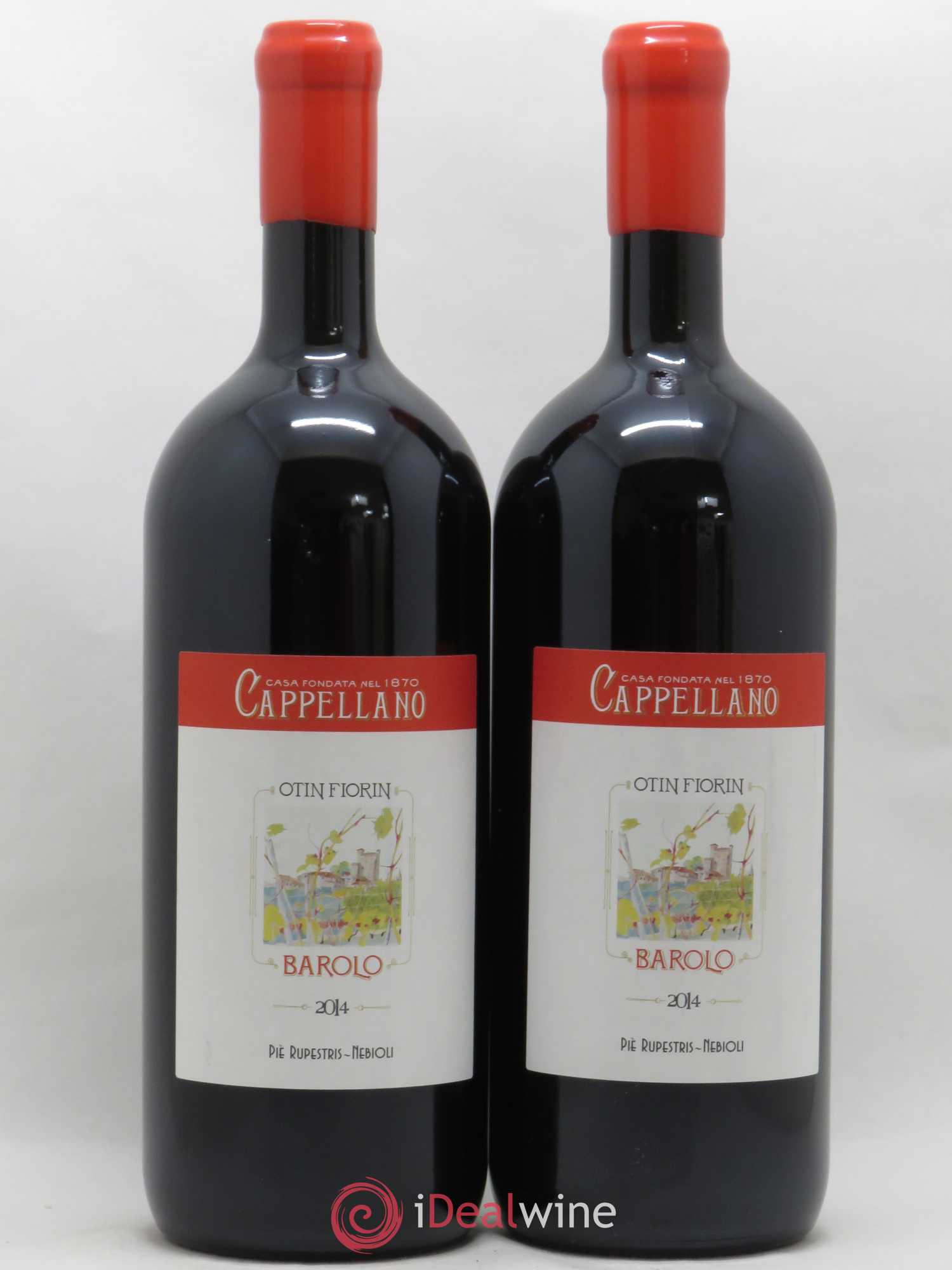 Barolo DOCG Pie Rupestris Cappellano 2014 - Posten von 2 Magnum - 0