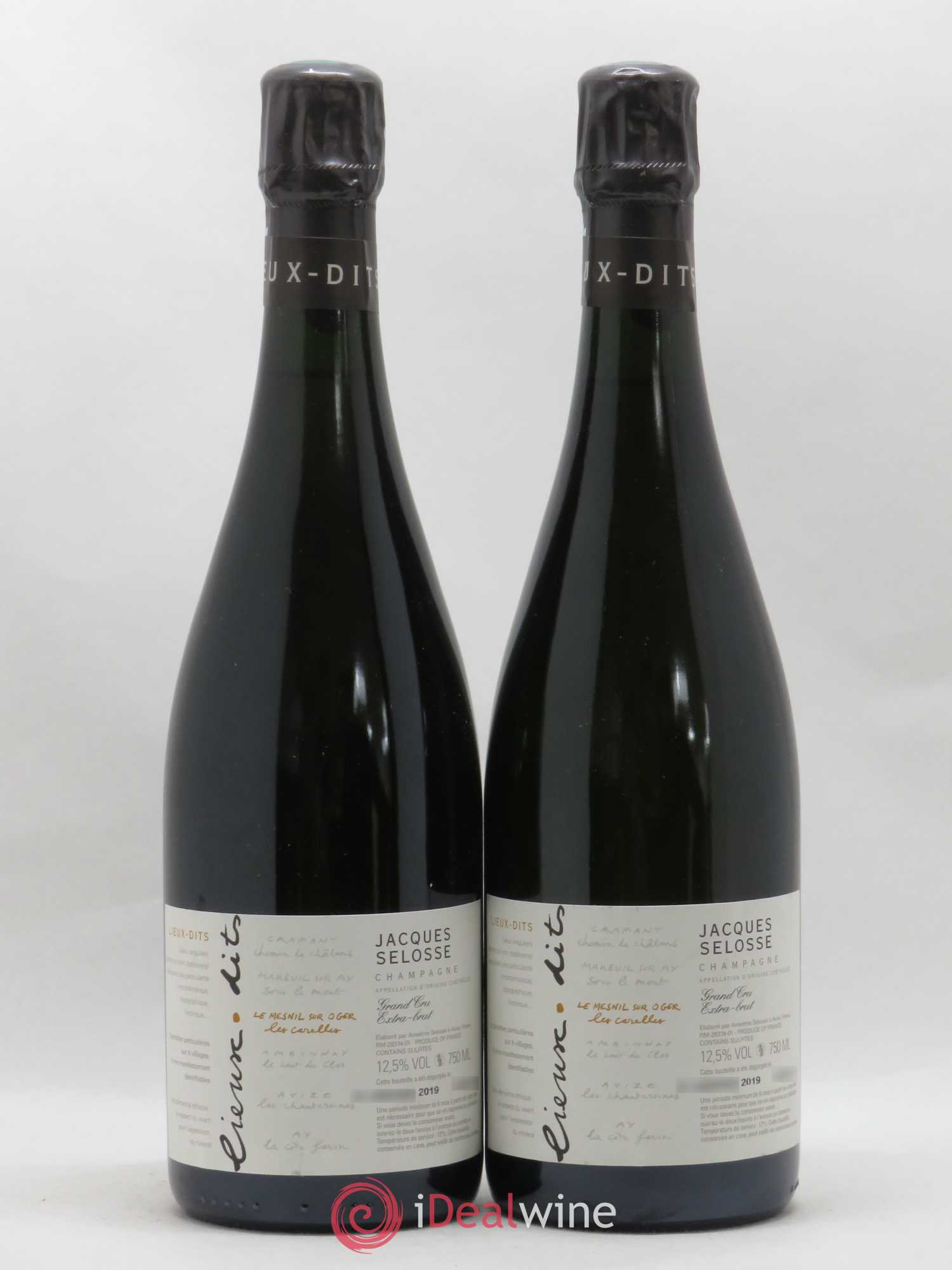 Les Carelles Blanc de Blancs Jacques Selosse - Lot de 2 bouteilles - 0