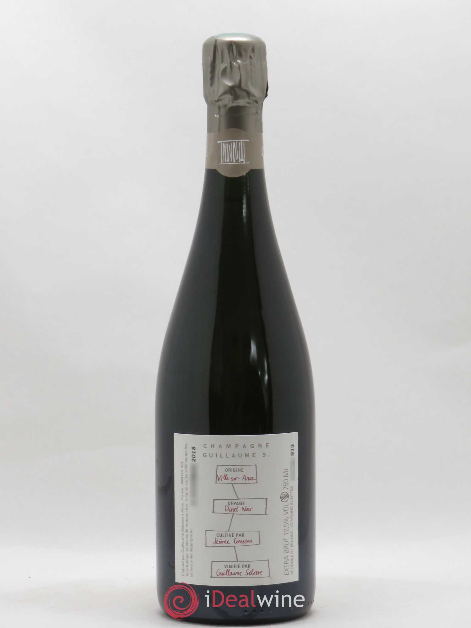 Largillier Extra-Brut Guillaume Selosse dégorgé en novembre 2018 - Posten von 1 Flasche - 1