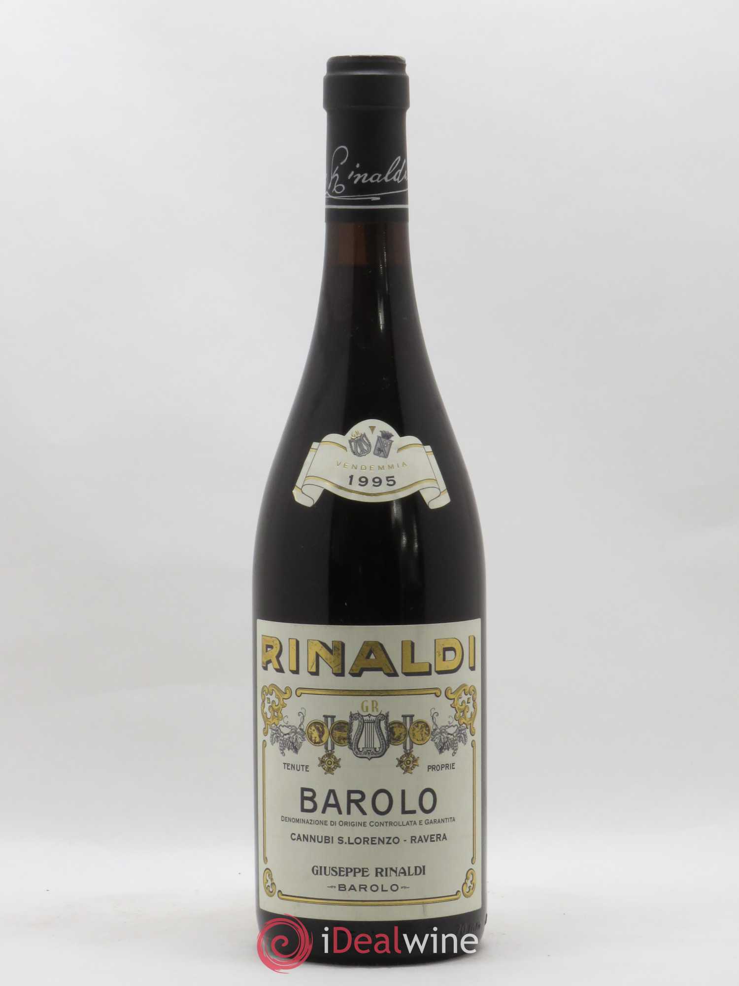Barolo DOCG Cannubi San Lorenzo Ravera Giuseppe Rinaldi 1995 - Lot de 1 bouteille - 0
