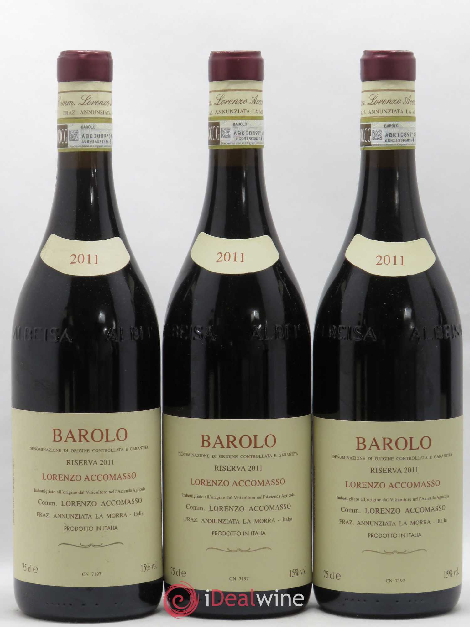 Barolo DOCG Riserva Lorenzo Accomasso 2011 - Posten von 6 Flaschen - 2