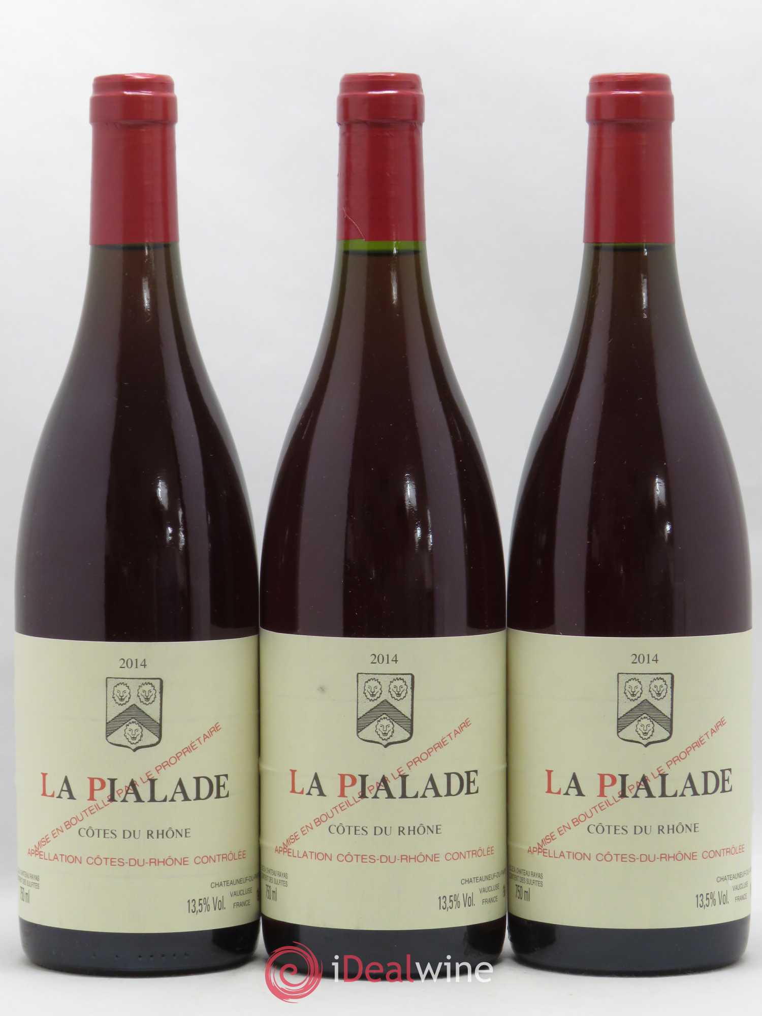 Côtes-du-Rhône La Pialade Emmanuel Reynaud 2014 - Lot de 3 bouteilles - 0