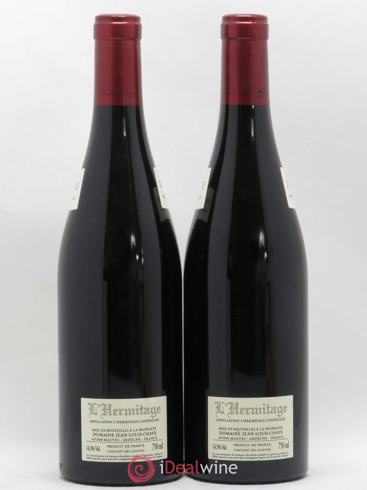 Hermitage Jean-Louis Chave 2015 - Lot de 2 bouteilles - 1