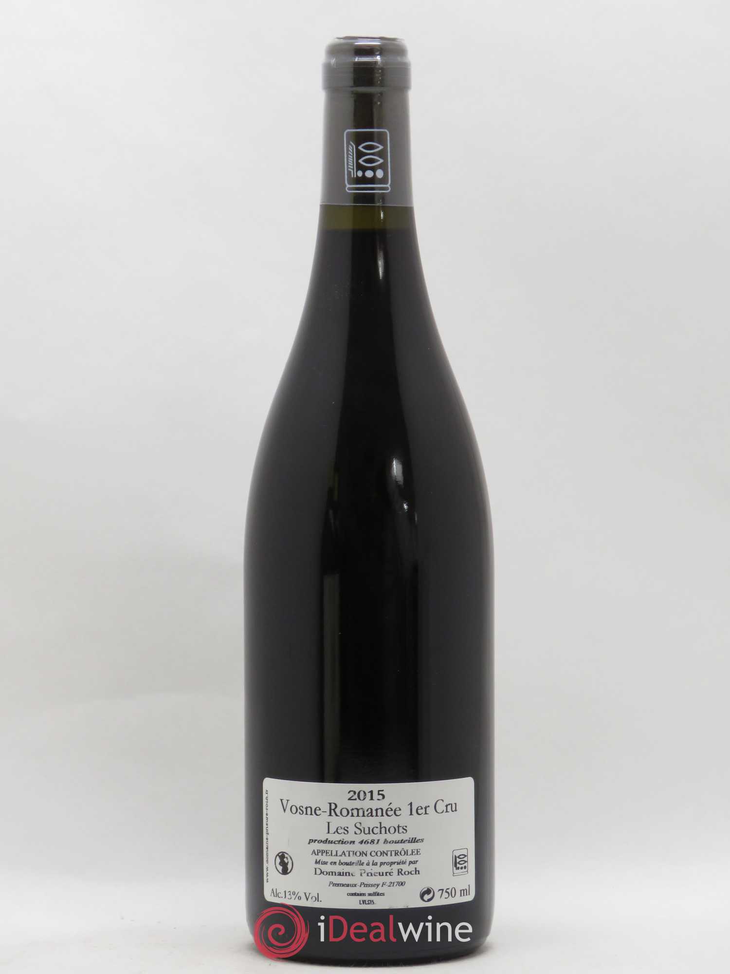 Vosne-Romanée 1er Cru Les Suchots Prieuré Roch 2015 - Lot de 1 bouteille - 1