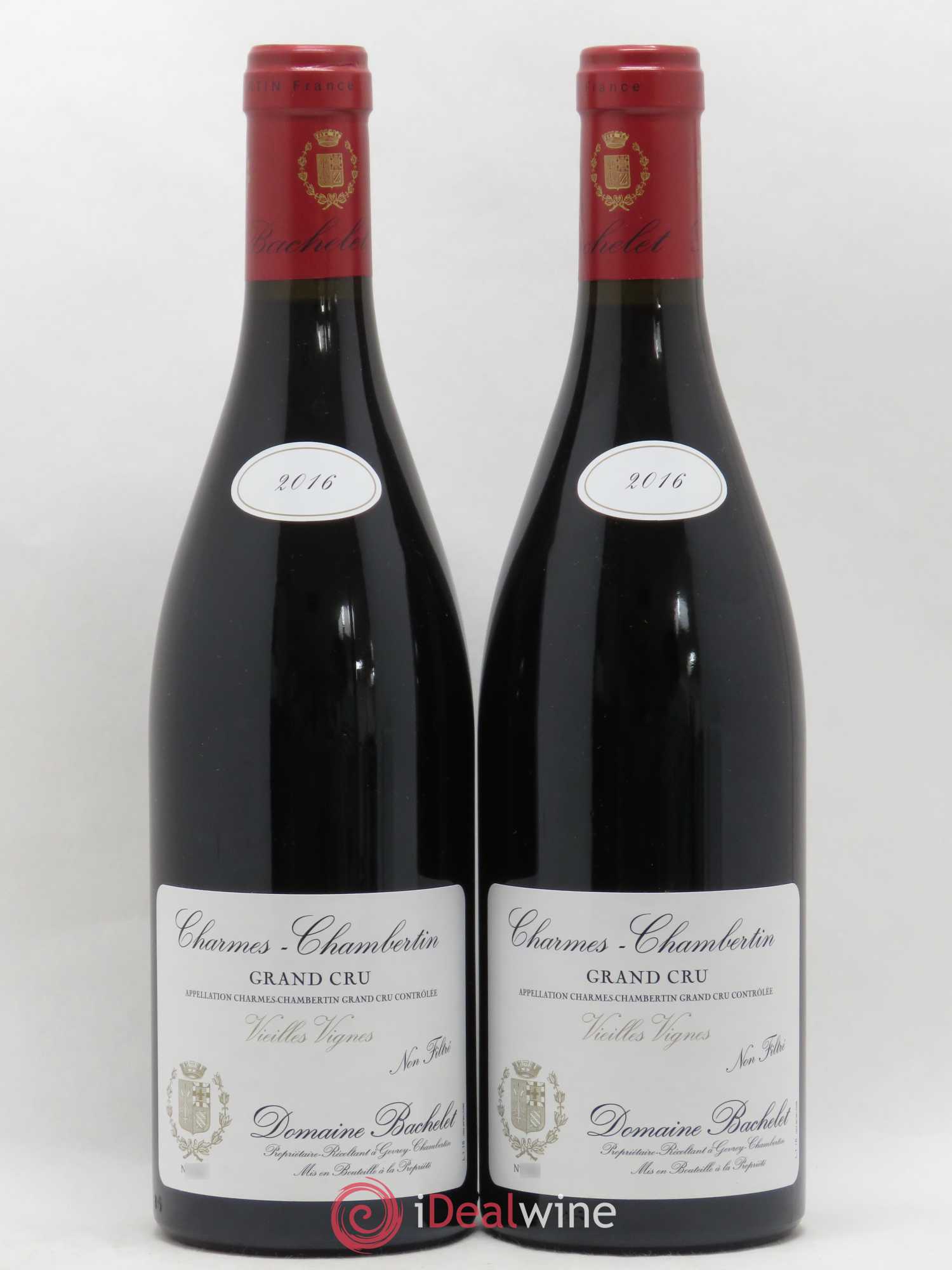 Charmes-Chambertin Grand Cru Vieilles Vignes Denis Bachelet (Domaine) 2016 - Lot de 2 bouteilles - 0