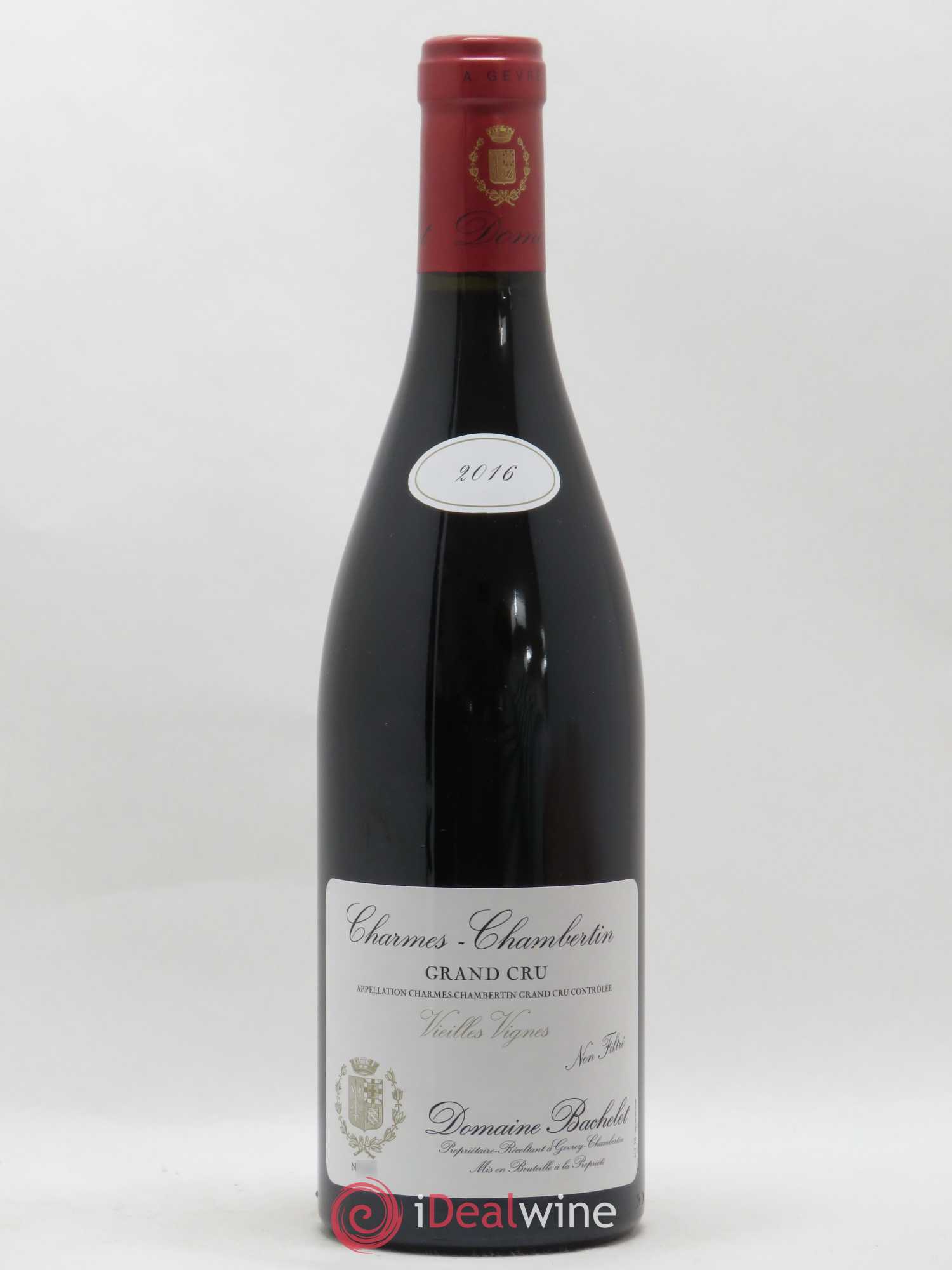 Charmes-Chambertin Grand Cru Vieilles Vignes Denis Bachelet (Domaine) 2016 - Lot de 1 bouteille - 0