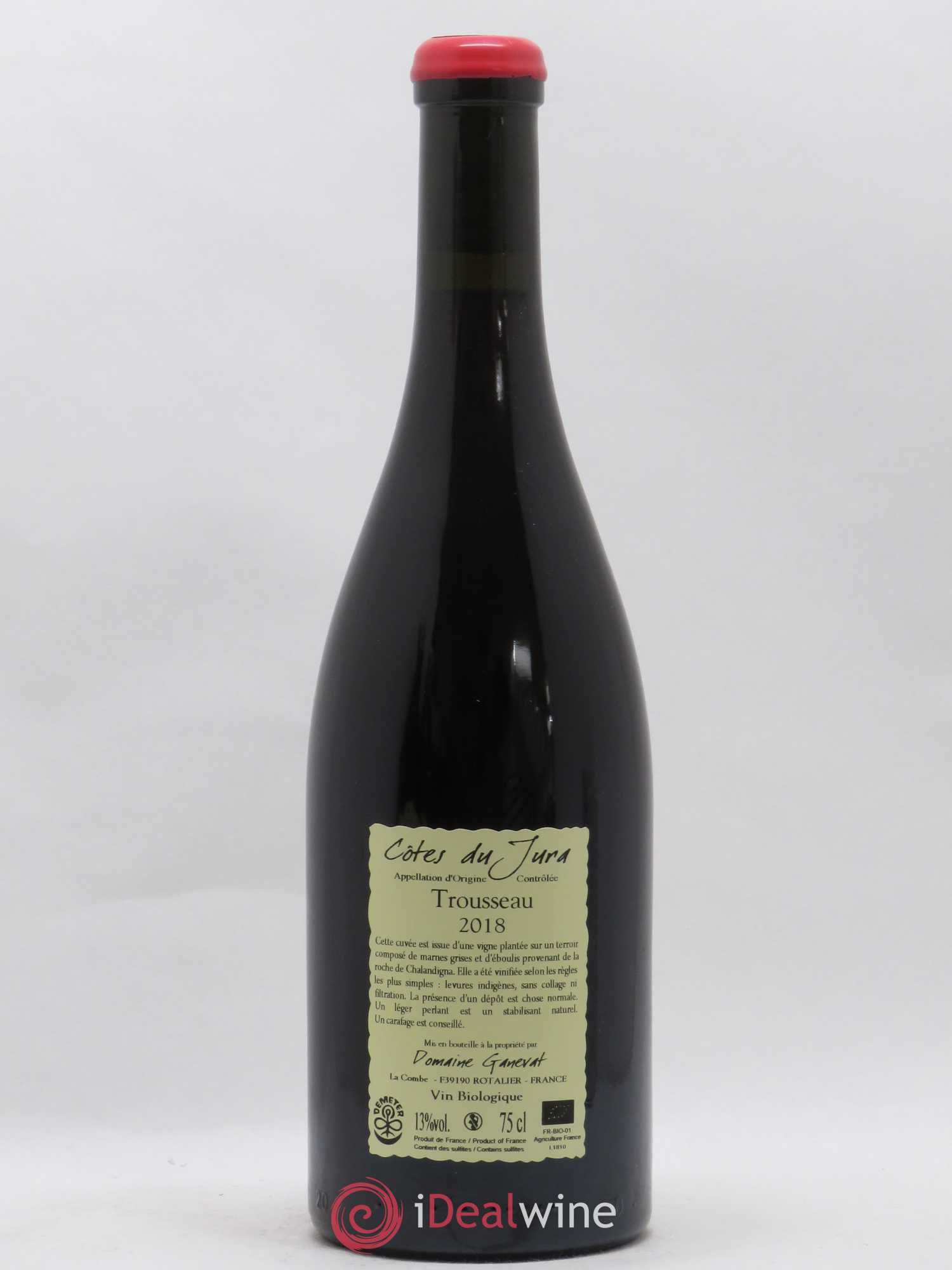 Côtes du Jura Plein Sud Jean-François Ganevat (Domaine) 2018 - Lot de 1 bouteille - 1