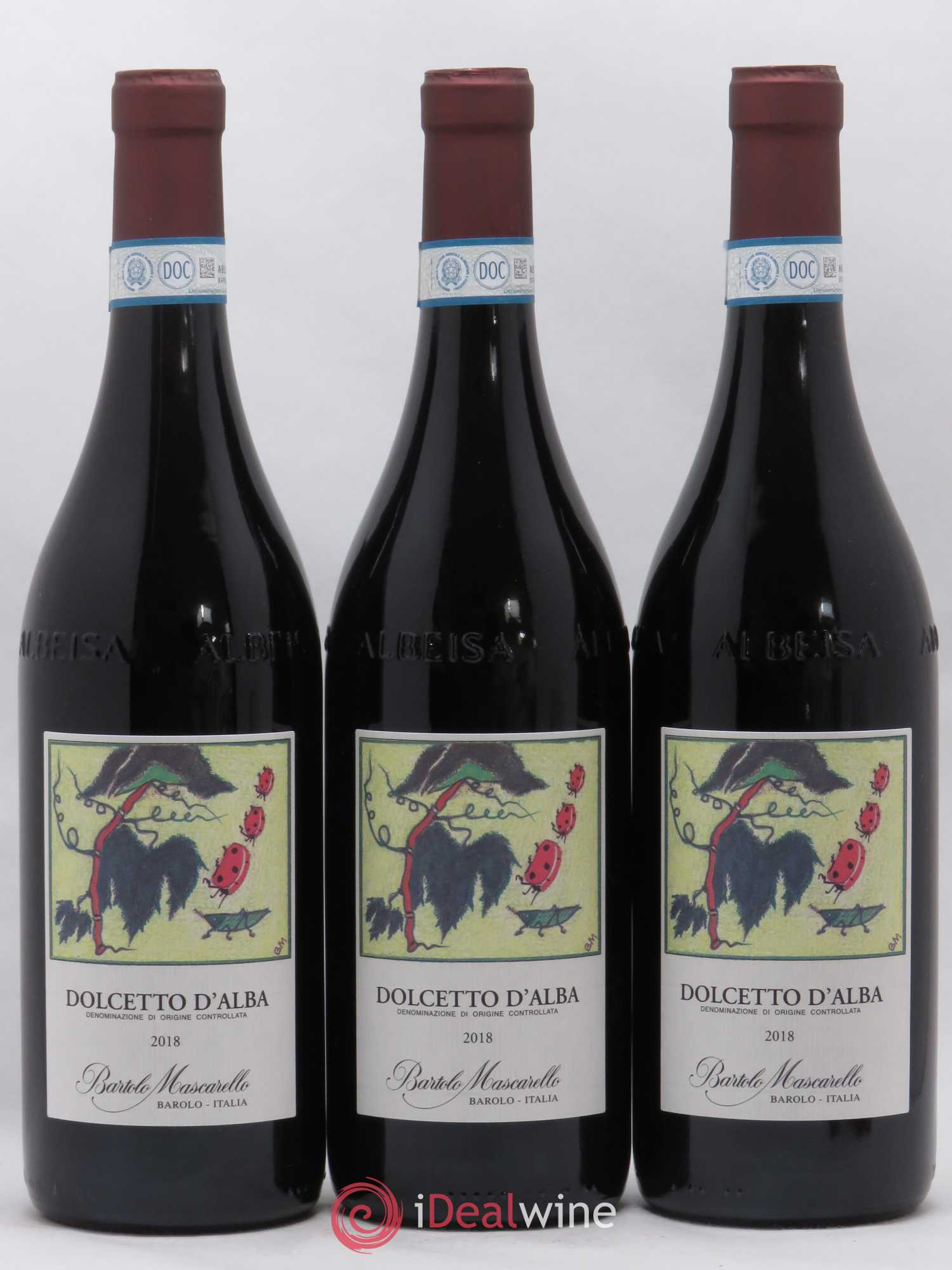 Dolcetto d'Alba Bartolo Mascarello 2018 - Lot de 3 bouteilles - 0