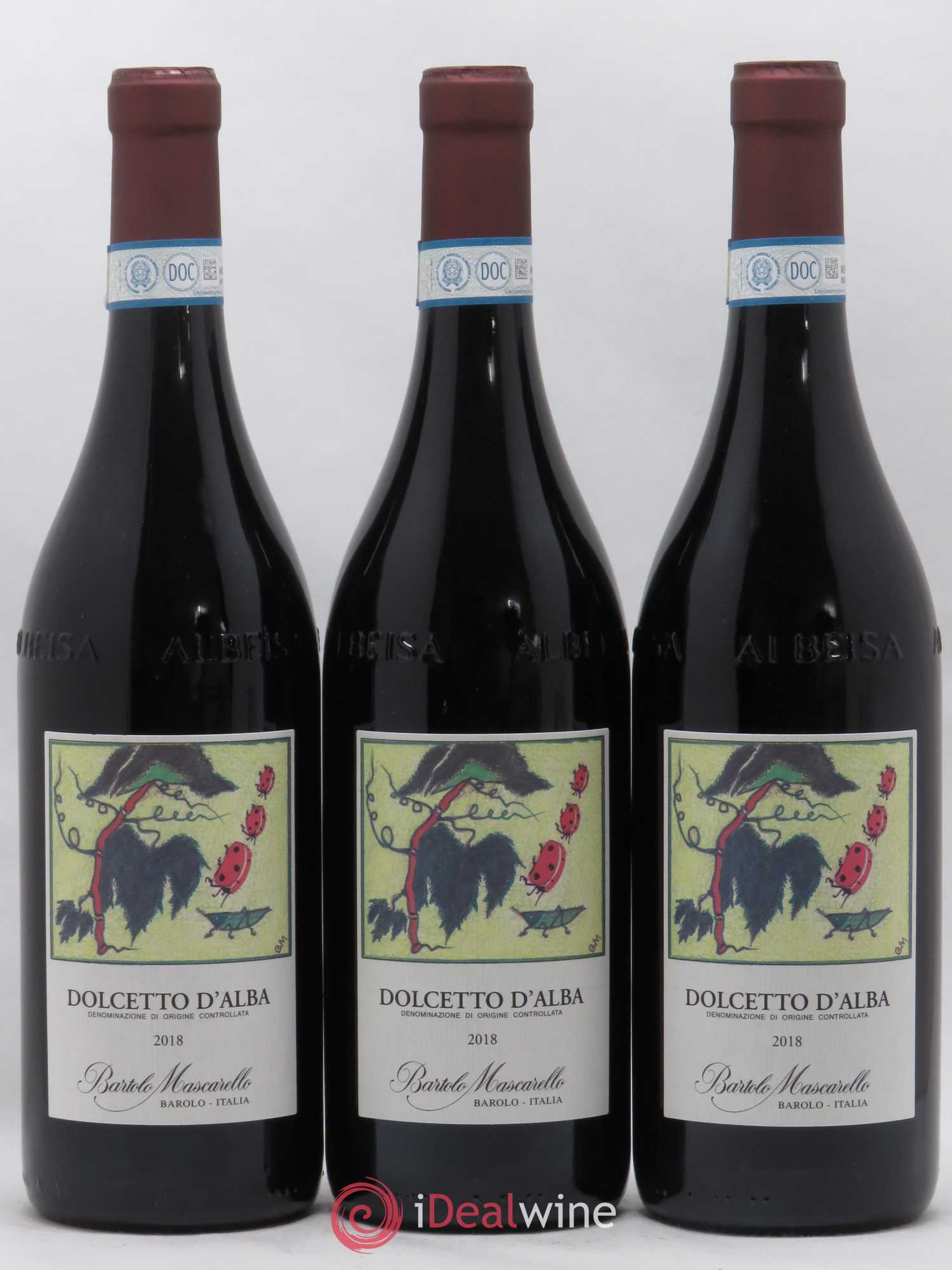 Dolcetto d'Alba Bartolo Mascarello 2018 - Lot de 3 bouteilles - 0