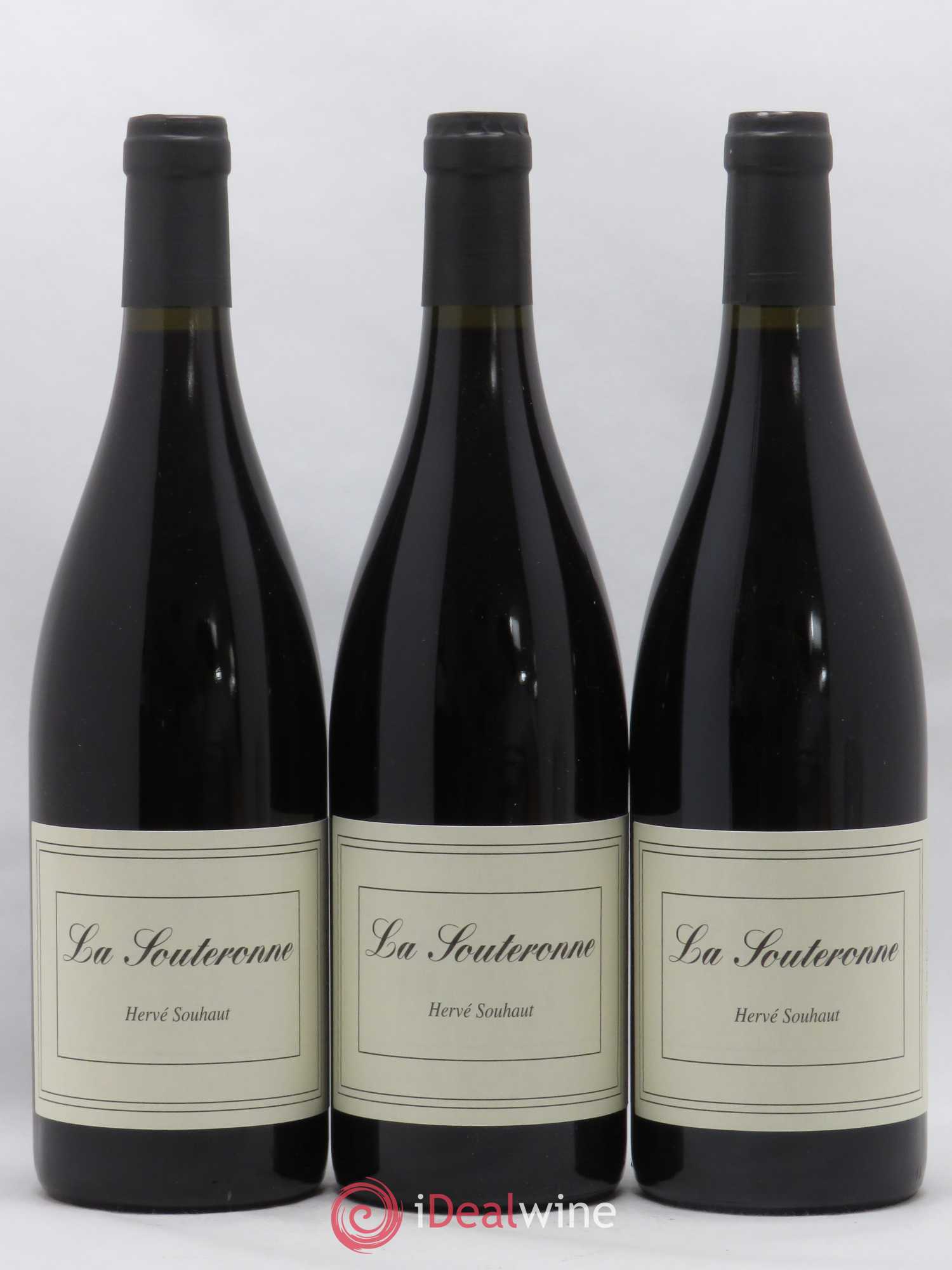 Ardèche La Souteronne Hervé Souhaut - Domaine Romaneaux-Destezet 2018 - Lotto di 3 bottiglie - 0