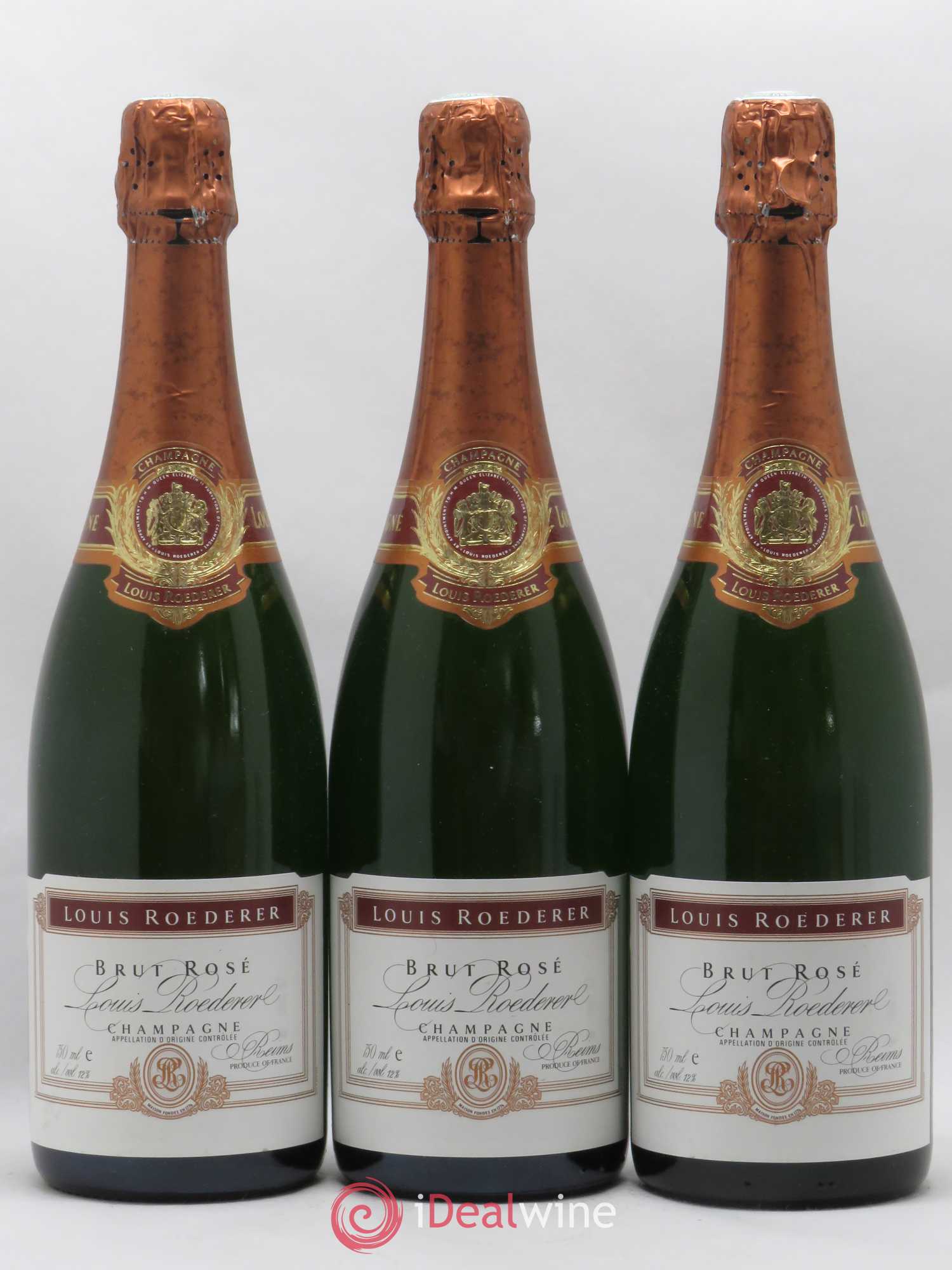 Rosé Brut Louis Roederer BRUT - Lot de 3 bouteilles - 0