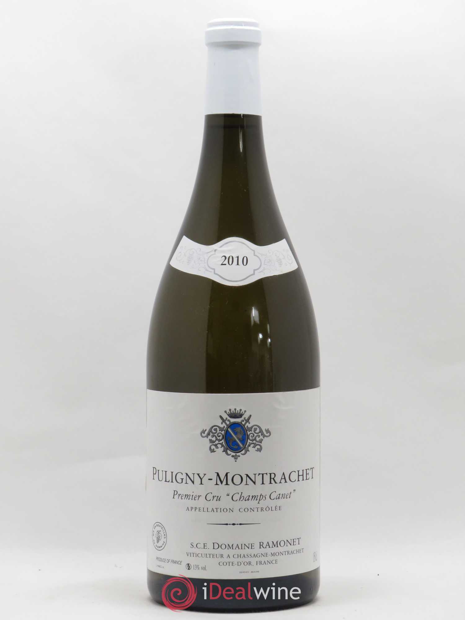 Puligny-Montrachet 1er Cru Champs Canet Ramonet (Domaine) 2010 - Lot de 1 magnum - 0