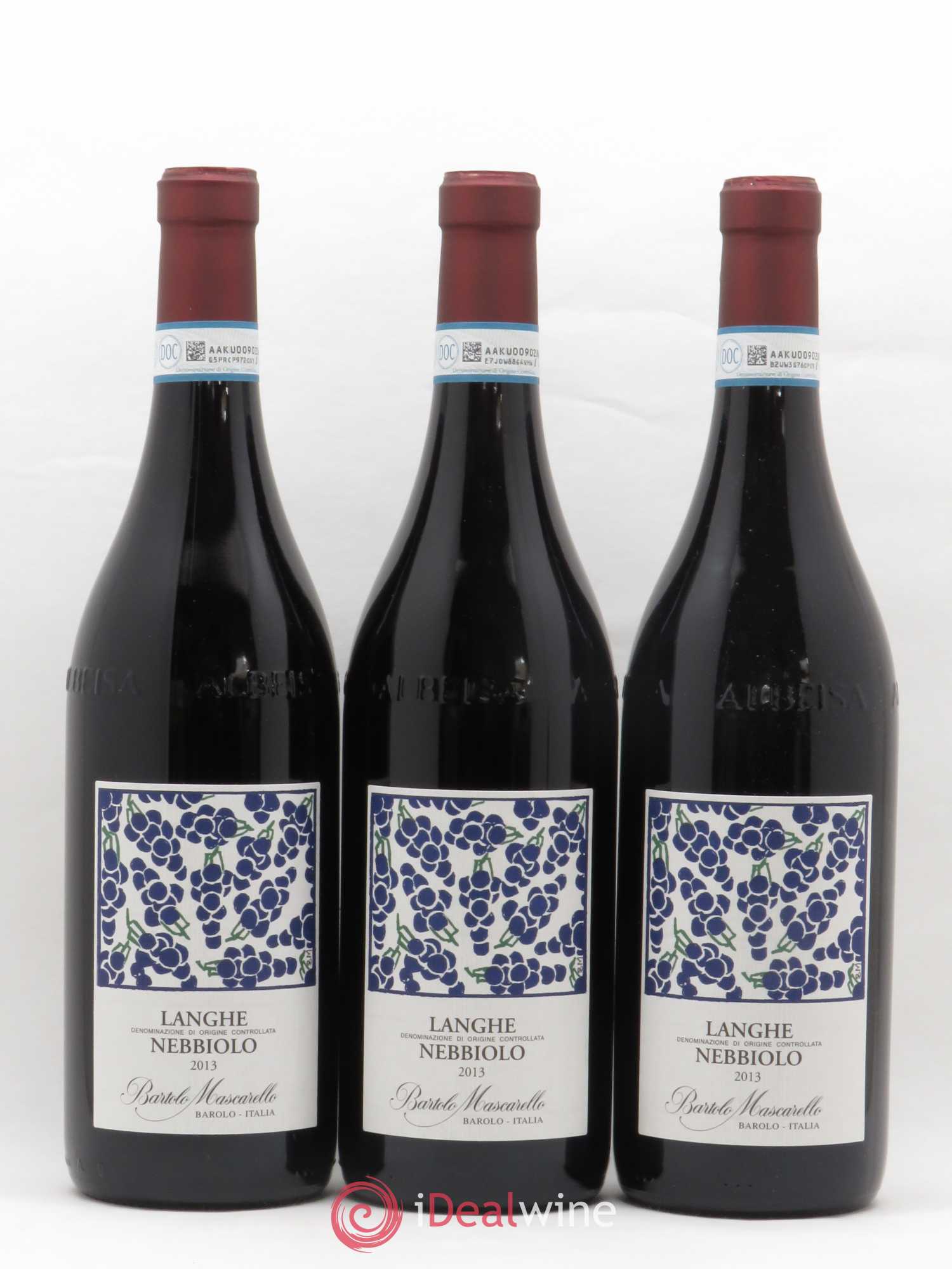 Langhe DOC Nebbiolo Bartolo Mascarello 2013 - Lot de 6 bouteilles - 1