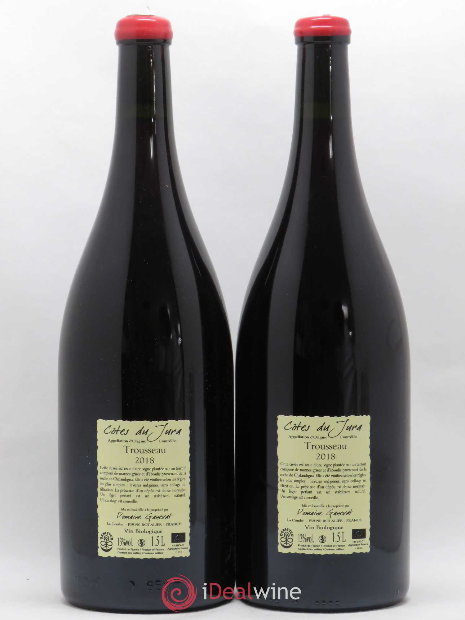 Côtes du Jura Plein Sud Jean-François Ganevat (Domaine) 2018 - Lot de 2 magnums - 1