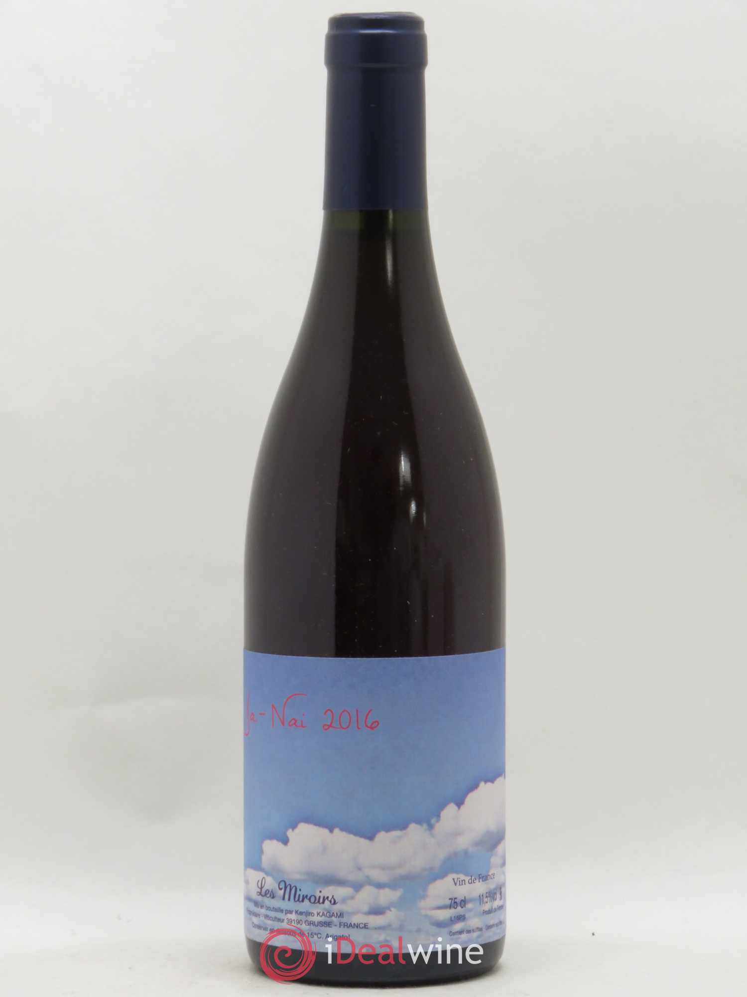 Vin de France Ja Nai Les Saugettes Kenjiro Kagami - Domaine des Miroirs 2016 - Lot de 1 bouteille - 0