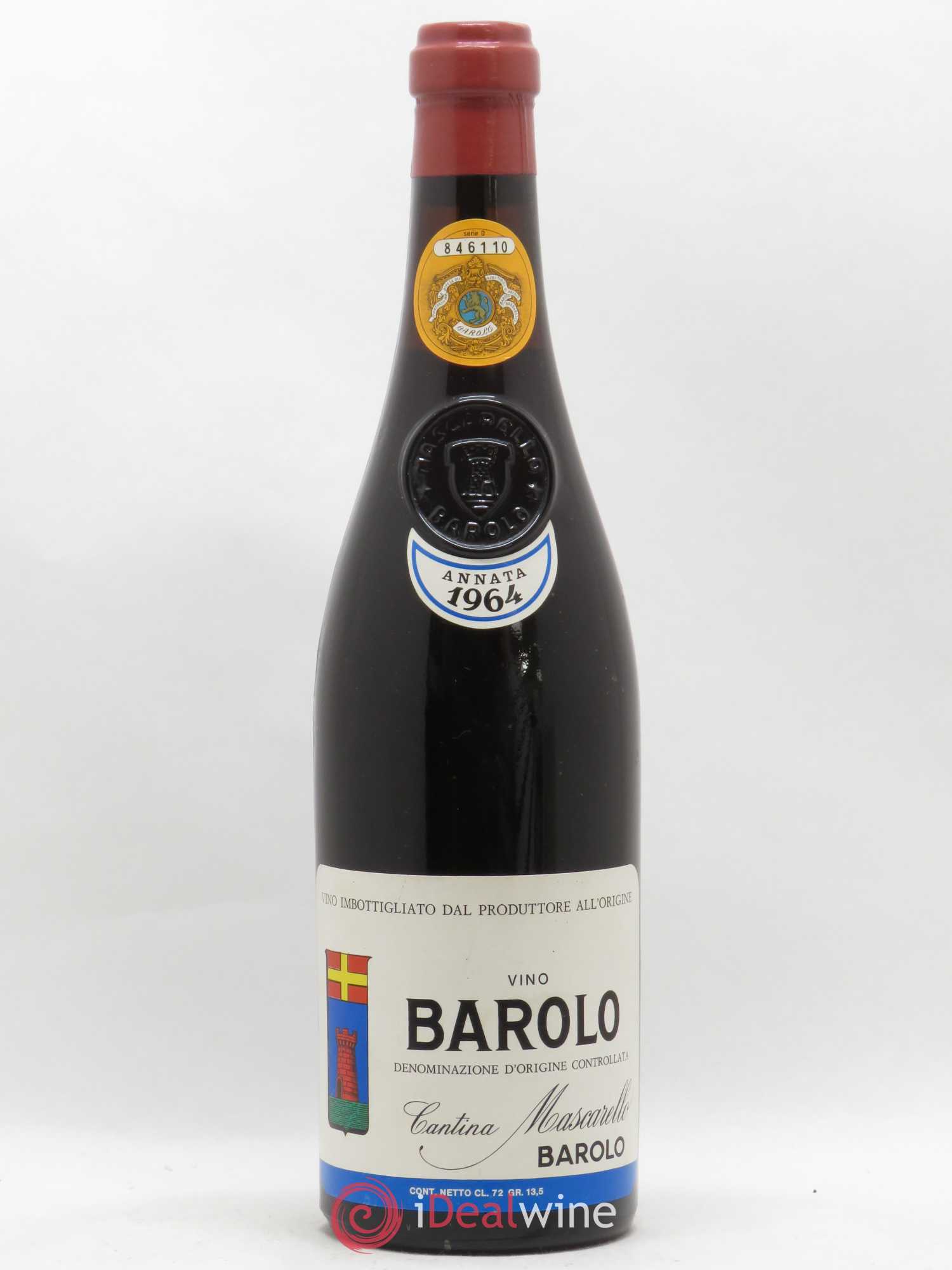 Barolo 1964 - Posten von 1 Flasche - 0