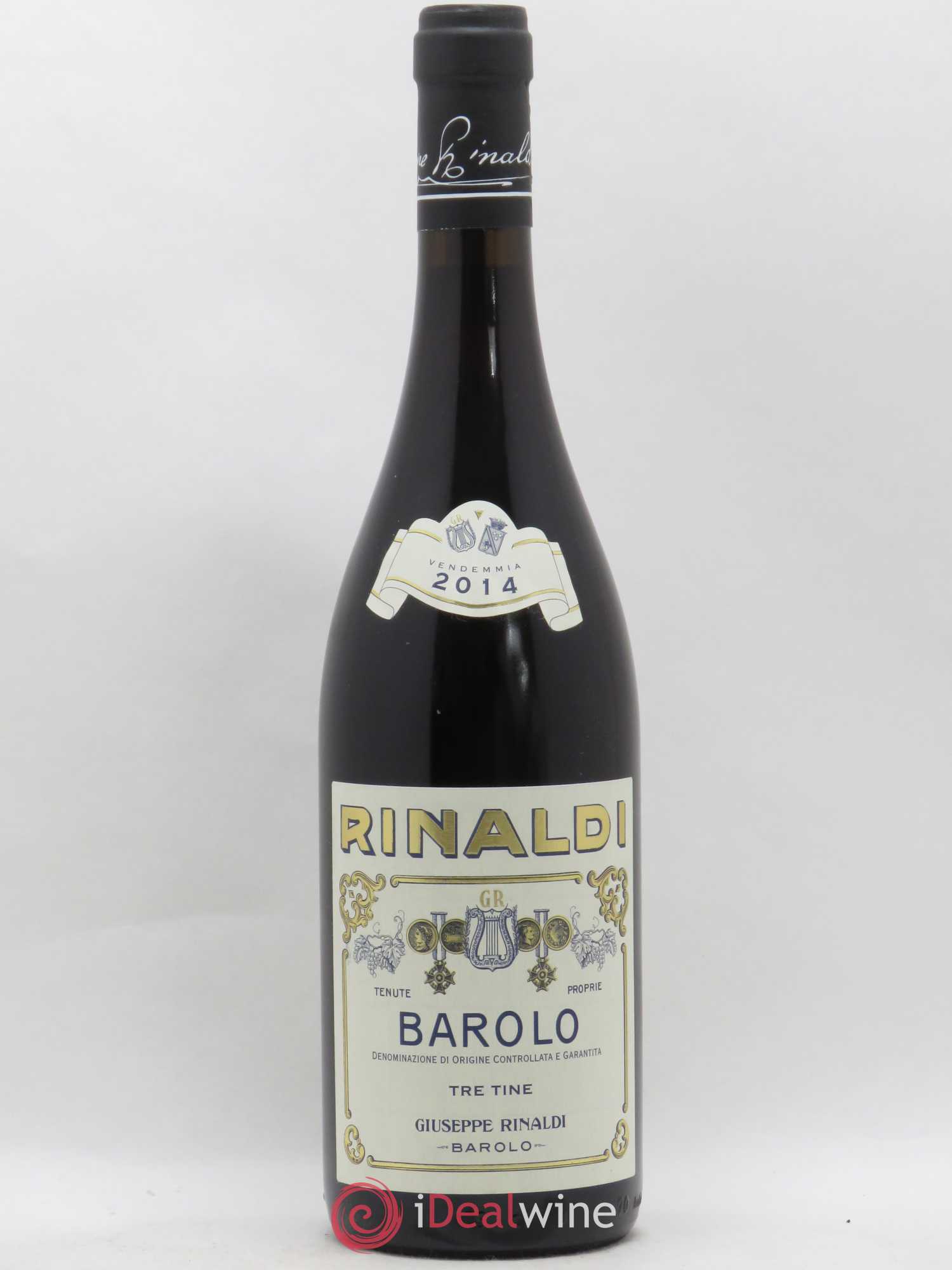 Barolo DOCG Tre Tine Giuseppe Rinaldi 2014 - Lot de 1 bouteille - 0