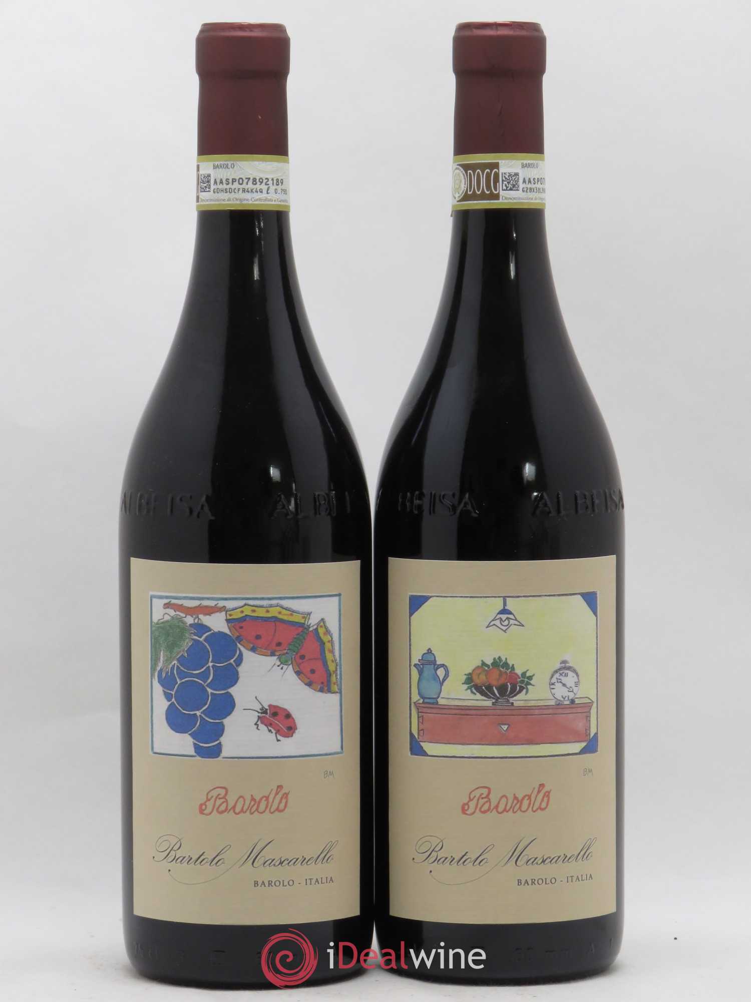 Barolo DOCG Bartolo Mascarello Etichetta Disegnata (Artist Label) 2013 - Lotto di 2 bottiglie - 0