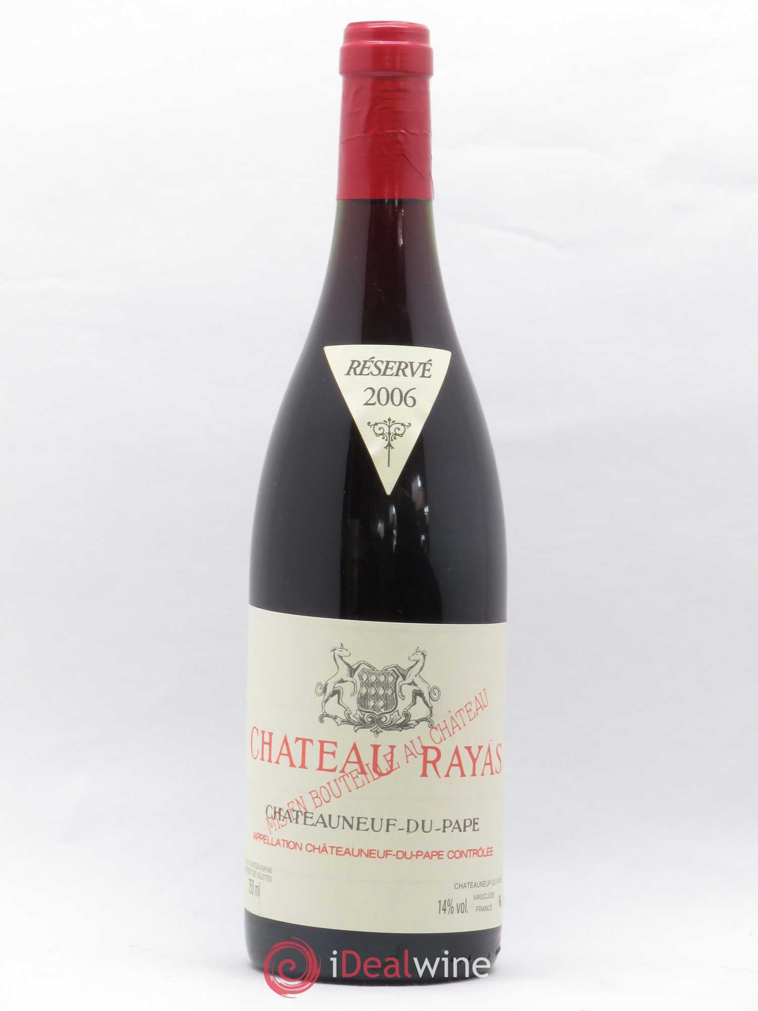 Châteauneuf-du-Pape Château Rayas Emmanuel Reynaud 2006 - Lot de 1 bouteille - 0
