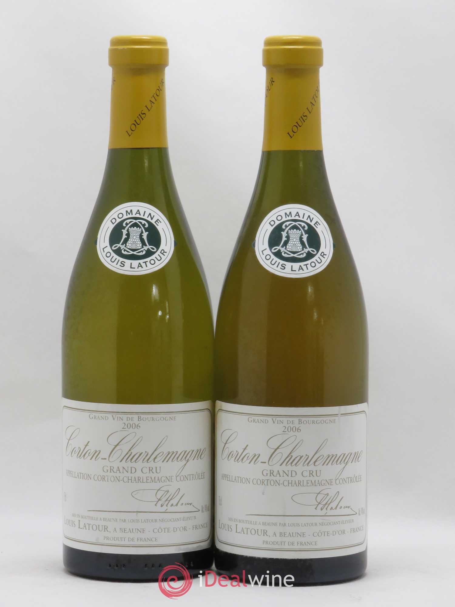 Corton-Charlemagne Grand Cru Louis Latour 2006 - Lot de 2 bouteilles - 0