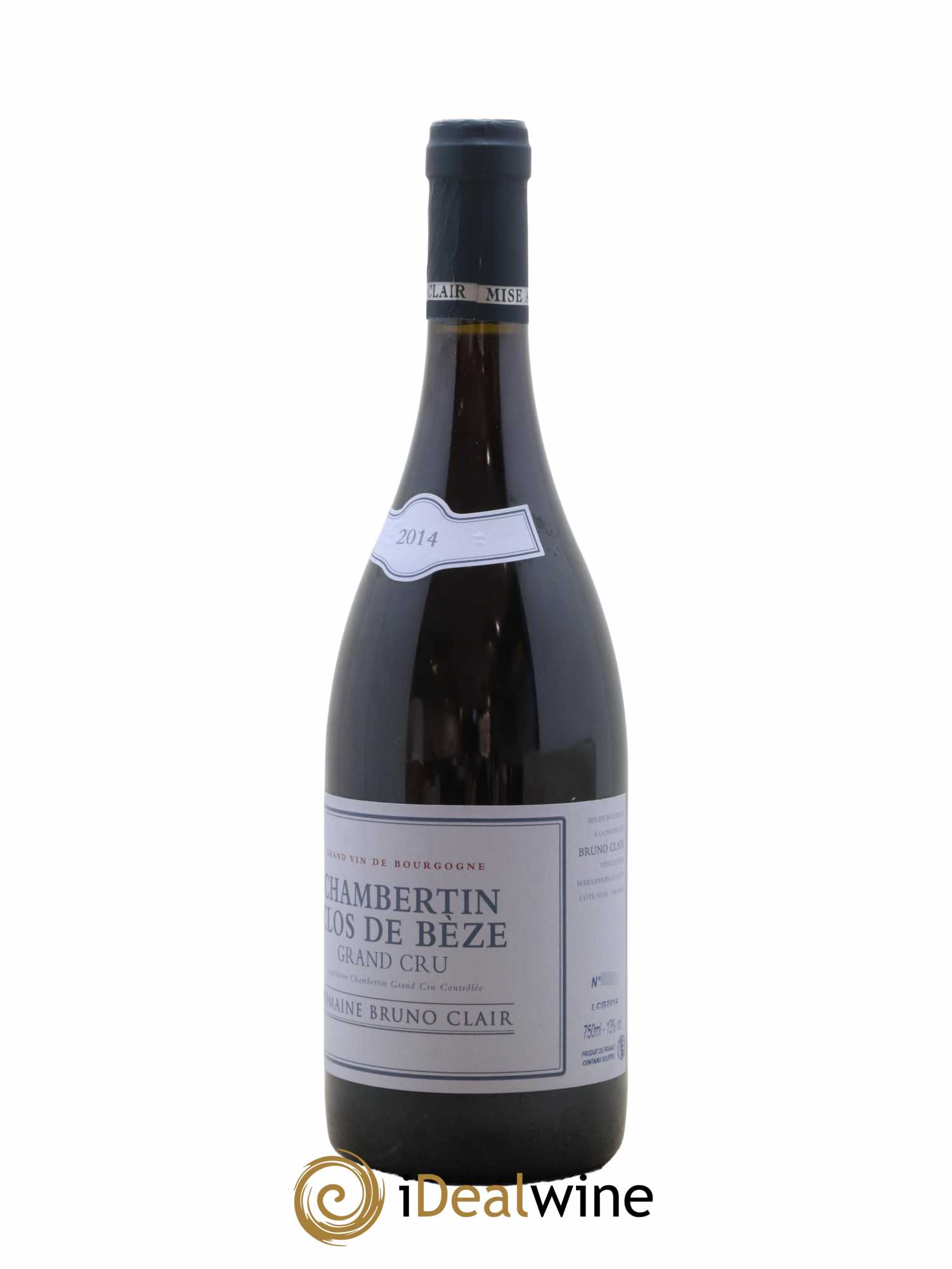 Chambertin Clos de Bèze Grand Cru Bruno Clair (Domaine) 2014 - Lot of 1 bottle - 1