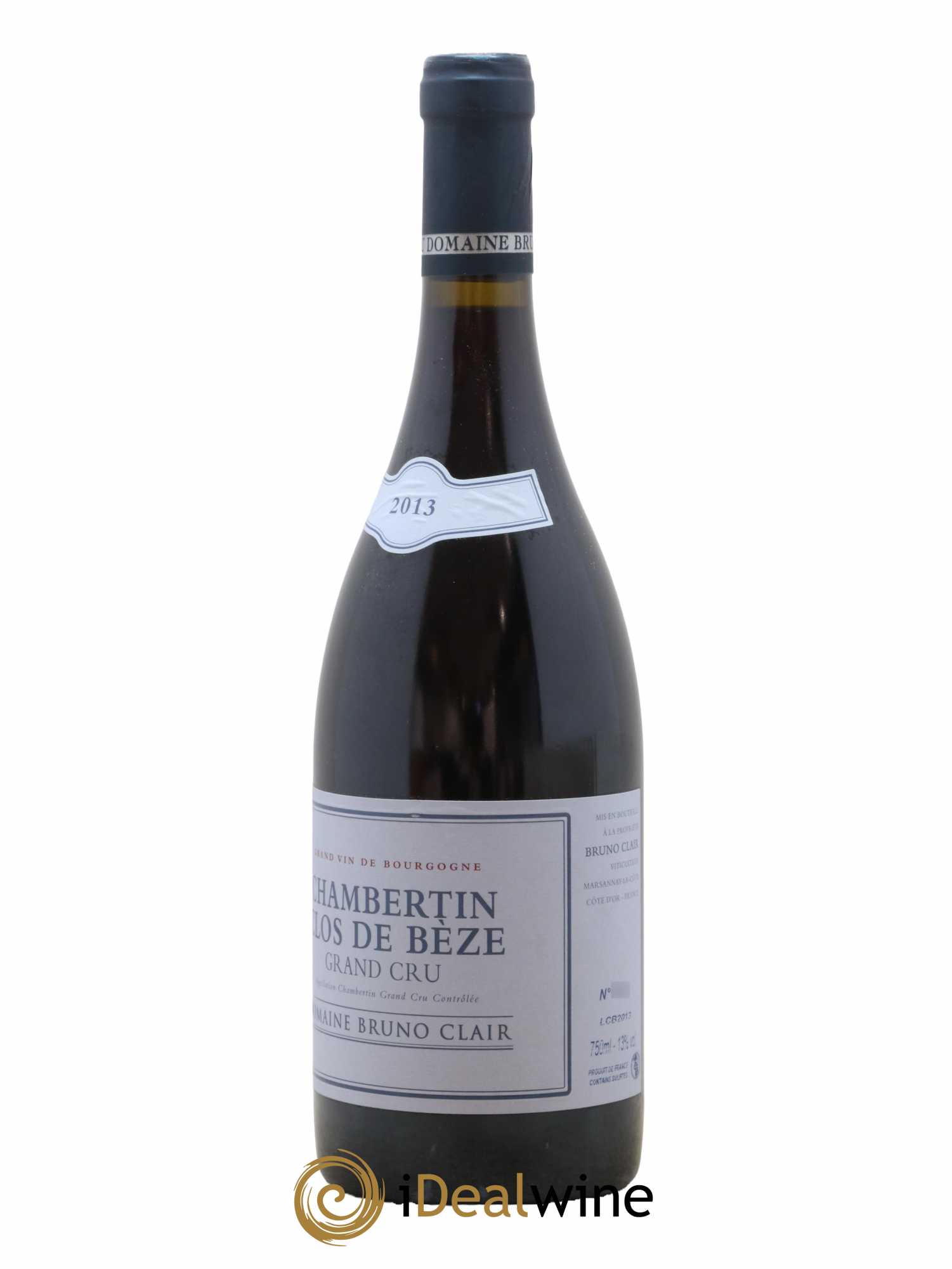 Chambertin Clos de Bèze Grand Cru Bruno Clair (Domaine) 2013 - Posten von 1 Flasche - 1